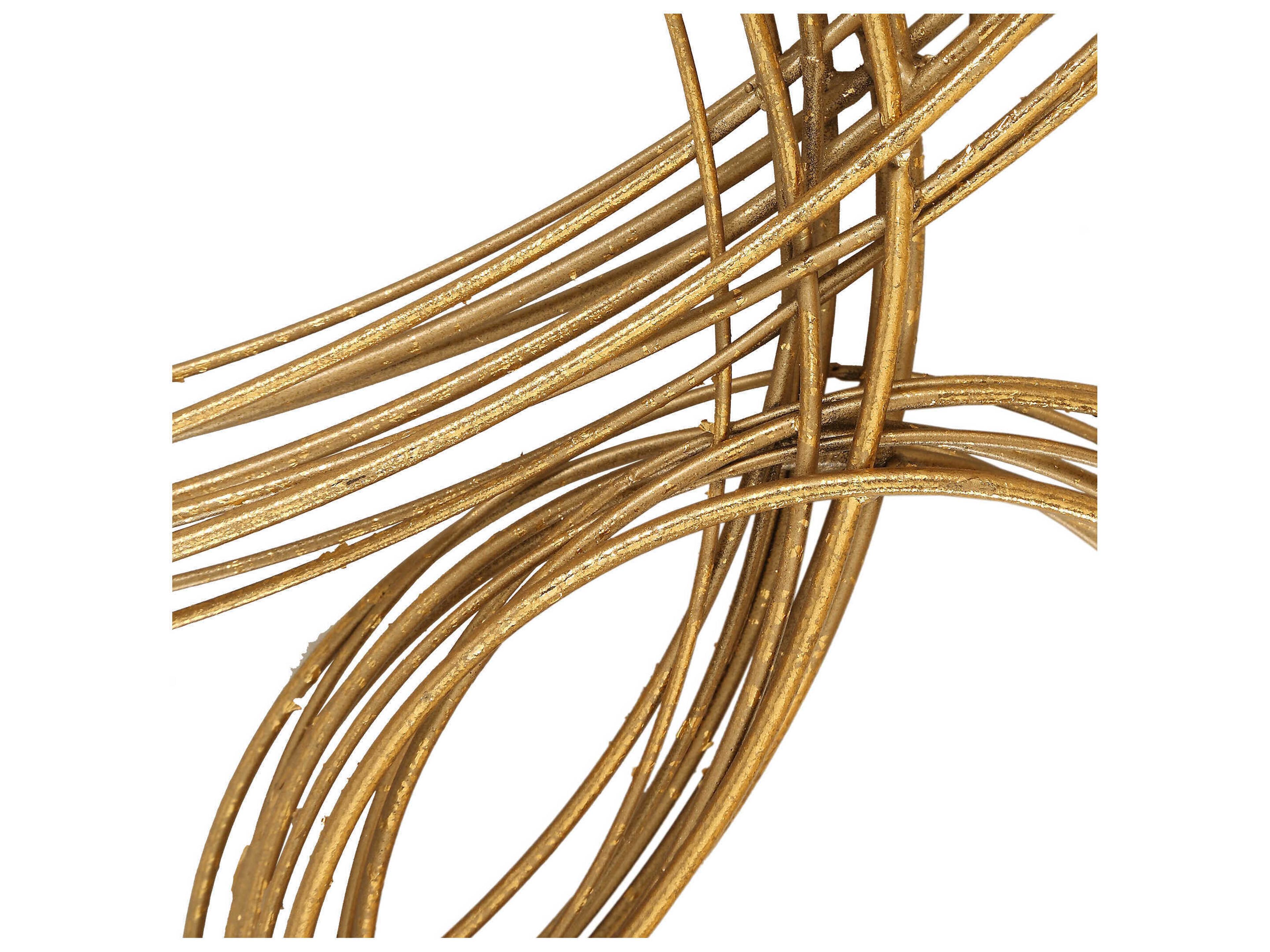 Uttermost Golden Bubbles Metal Wall Decor