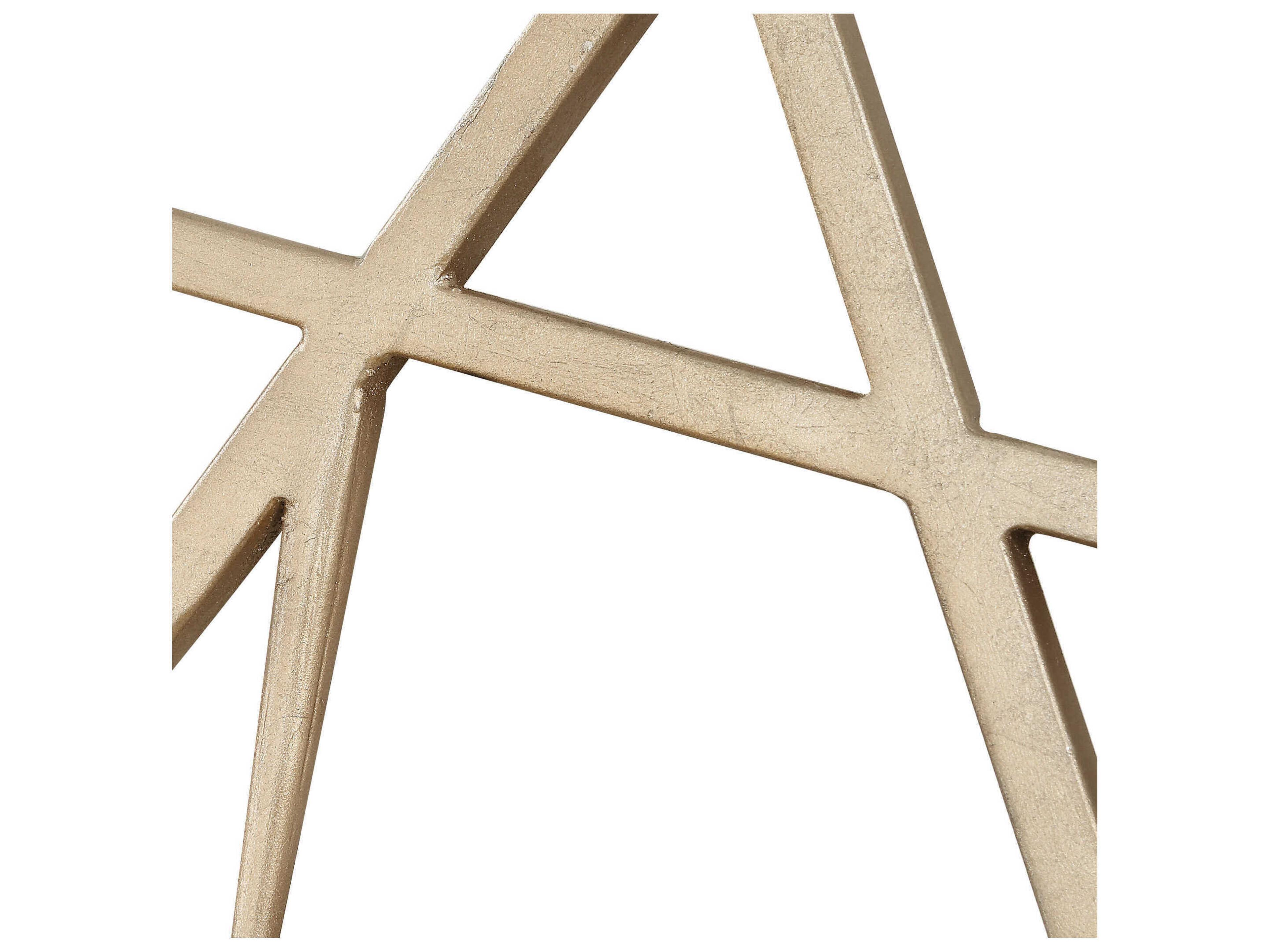 Uttermost Fireworks Silver Wall Decor Set of 2