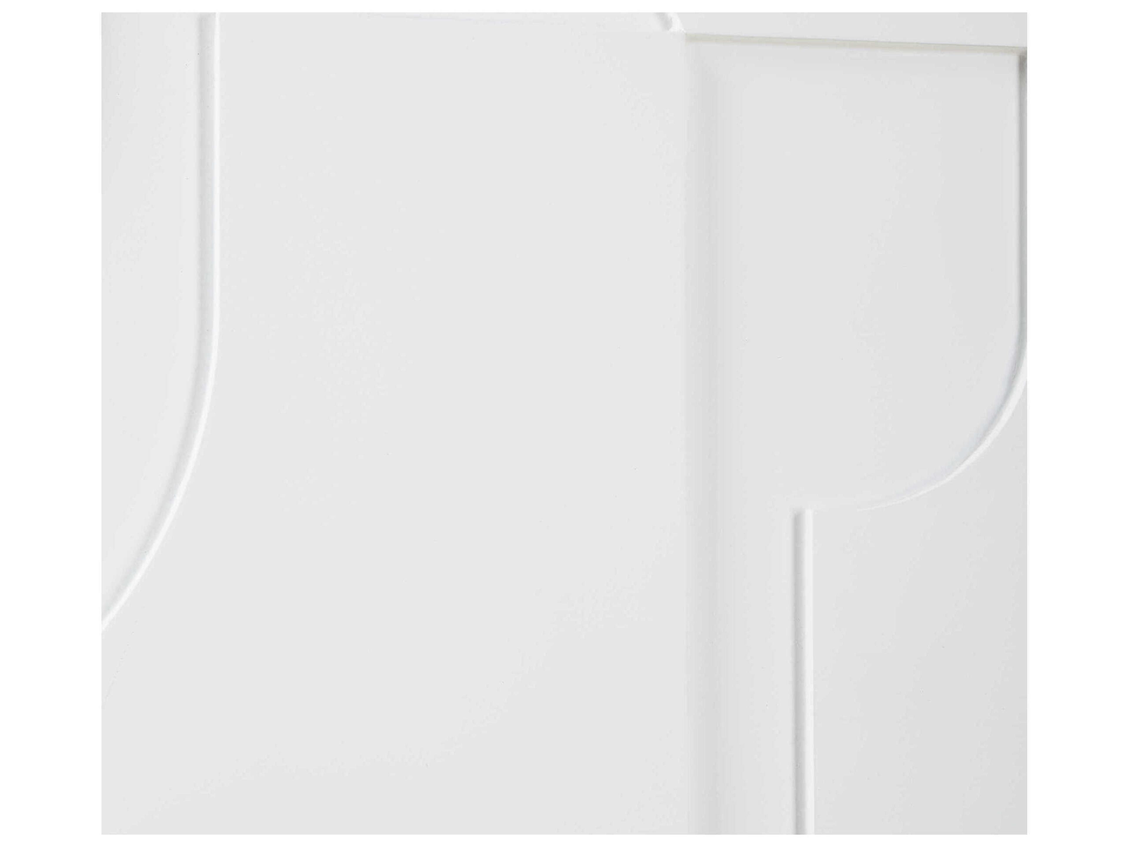 Uttermost Contours White Wall Decor Set of 2