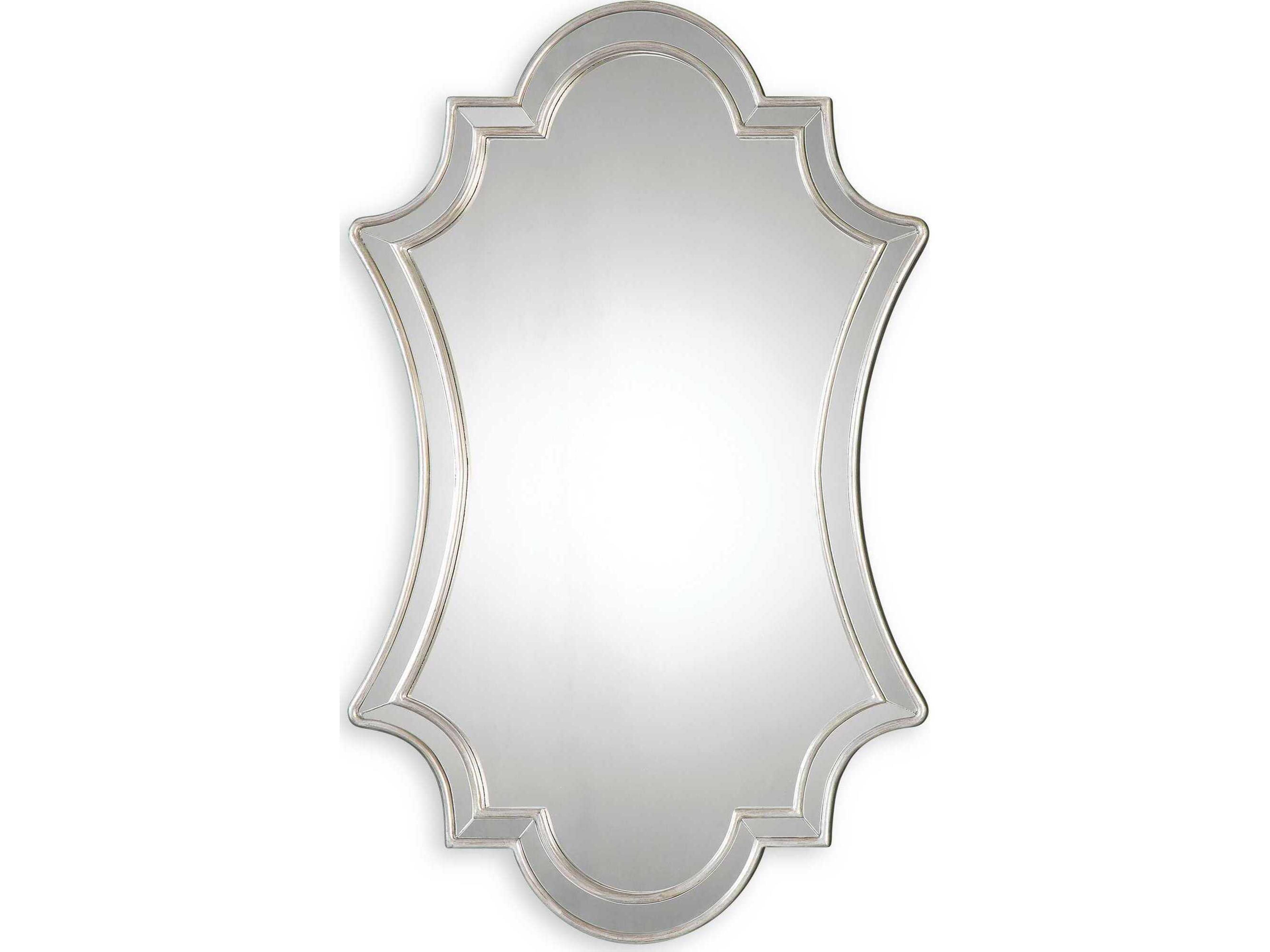 Uttermost Elara Antiqued Silver Wall Mirror