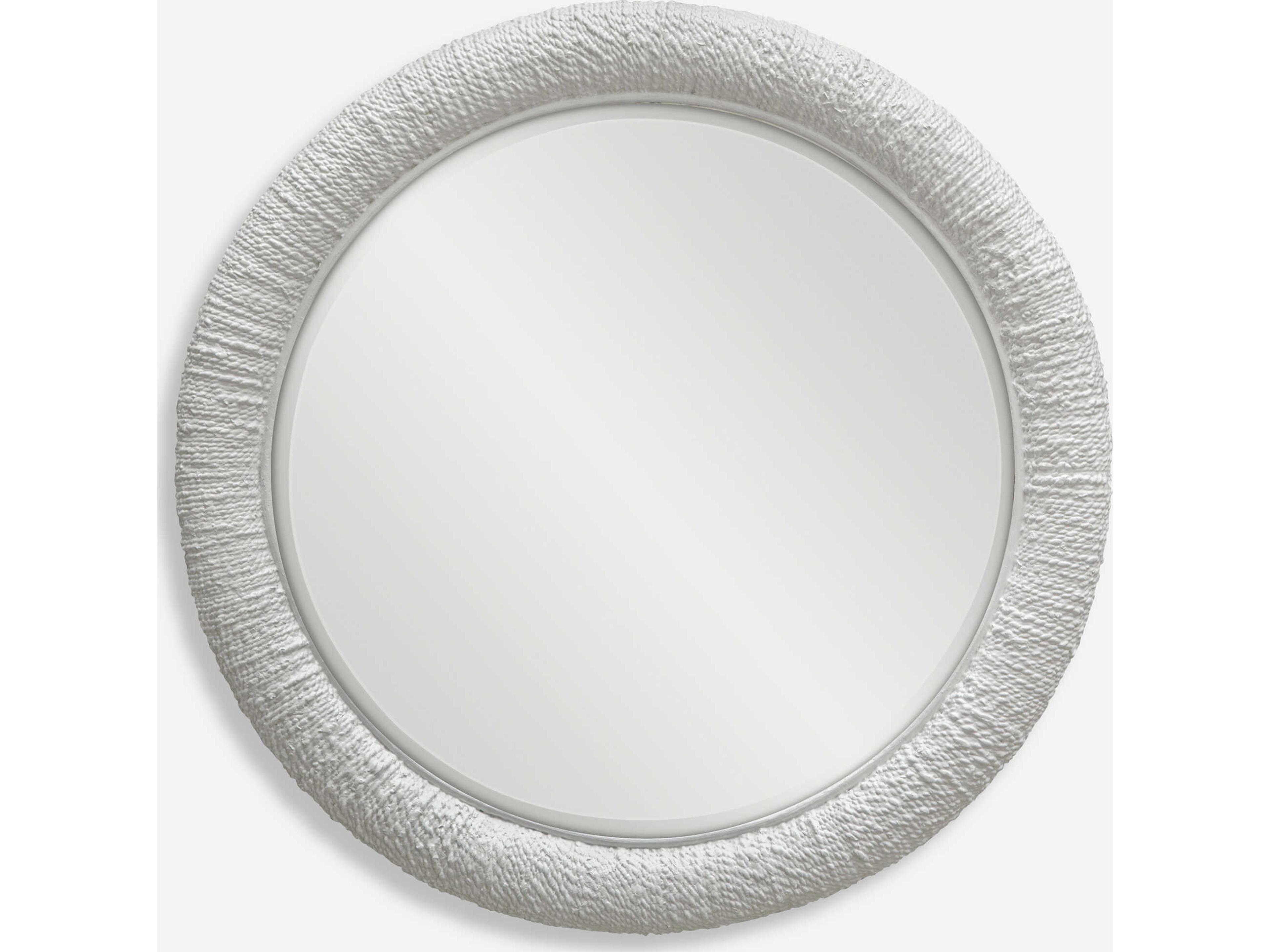Mariner White Round Wall Mirror
