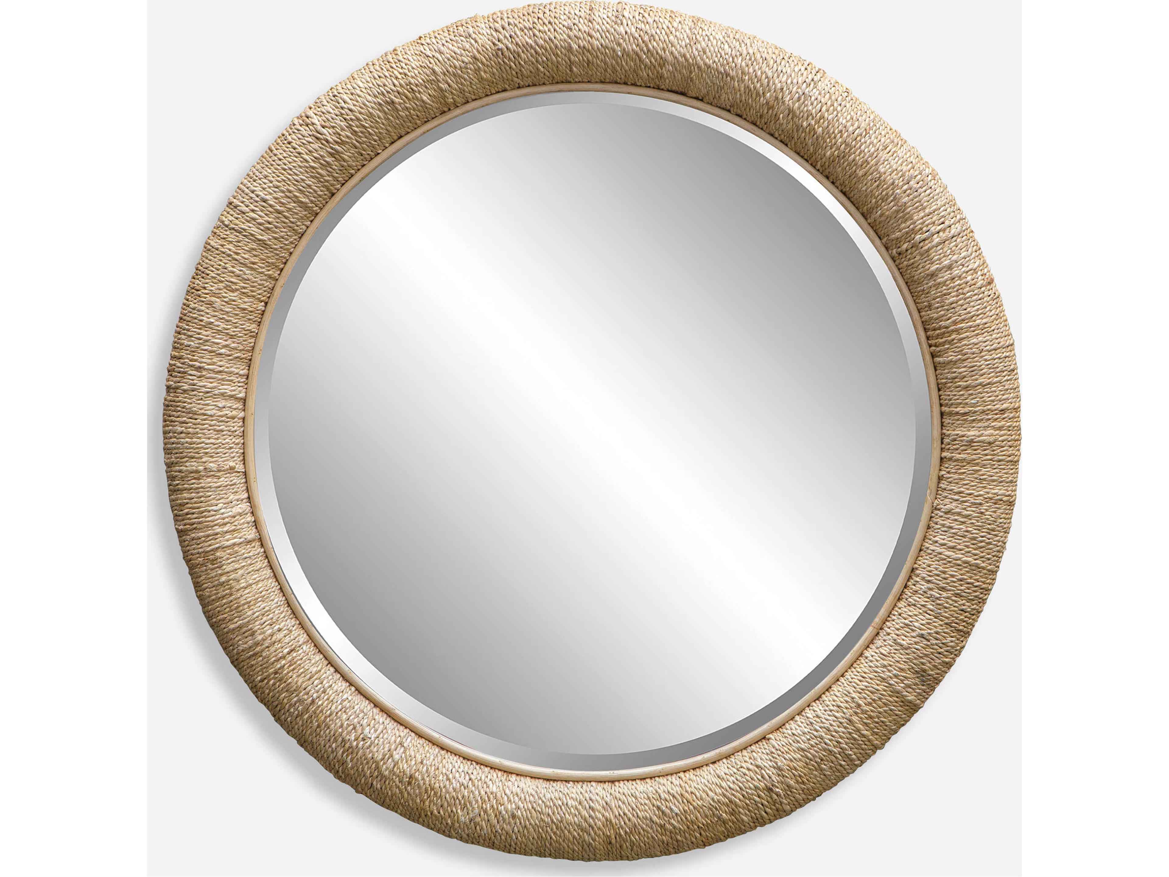 Uttermost Mariner Natural Round Wall Mirror
