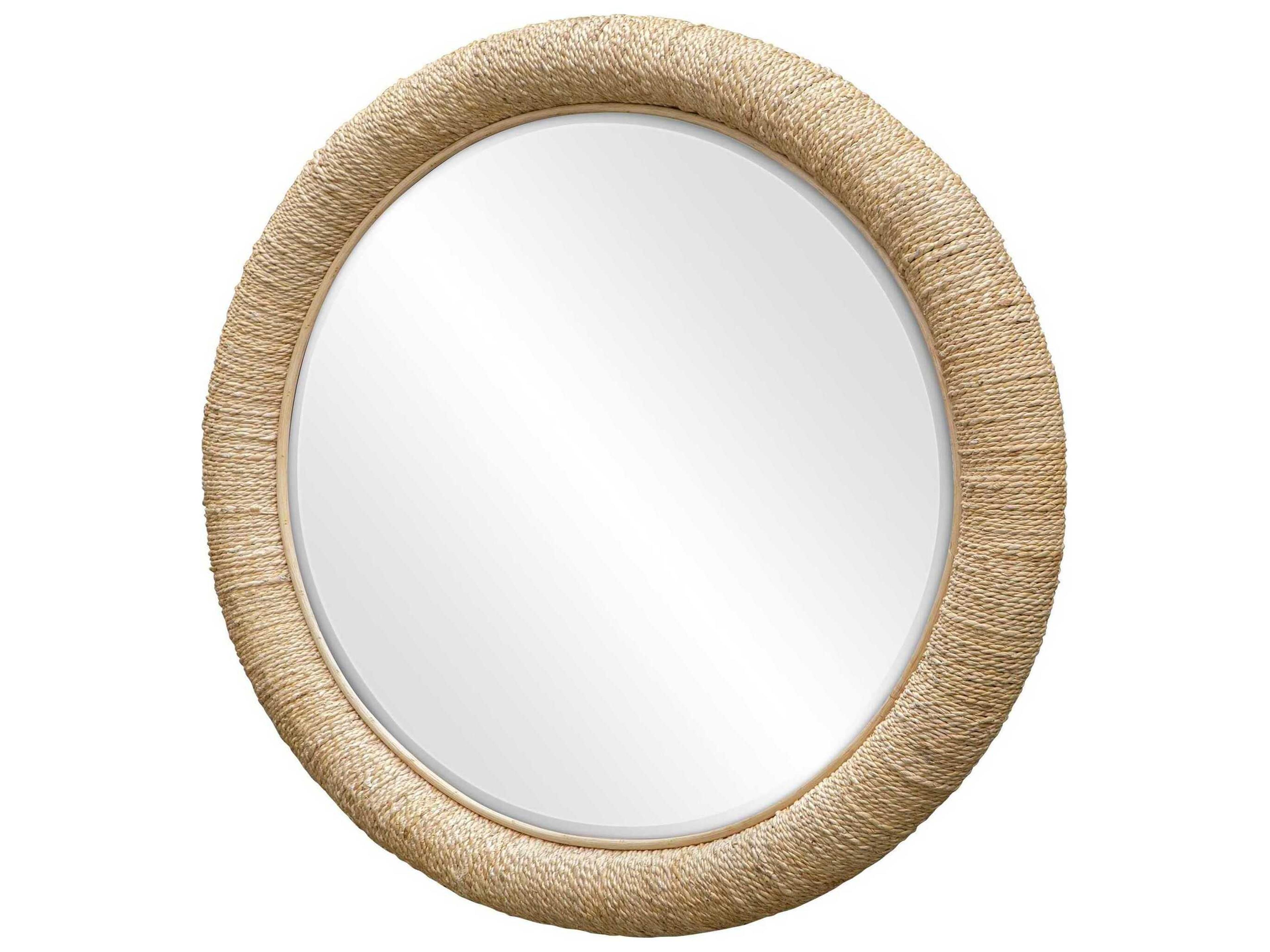 Uttermost Mariner Natural Round Wall Mirror