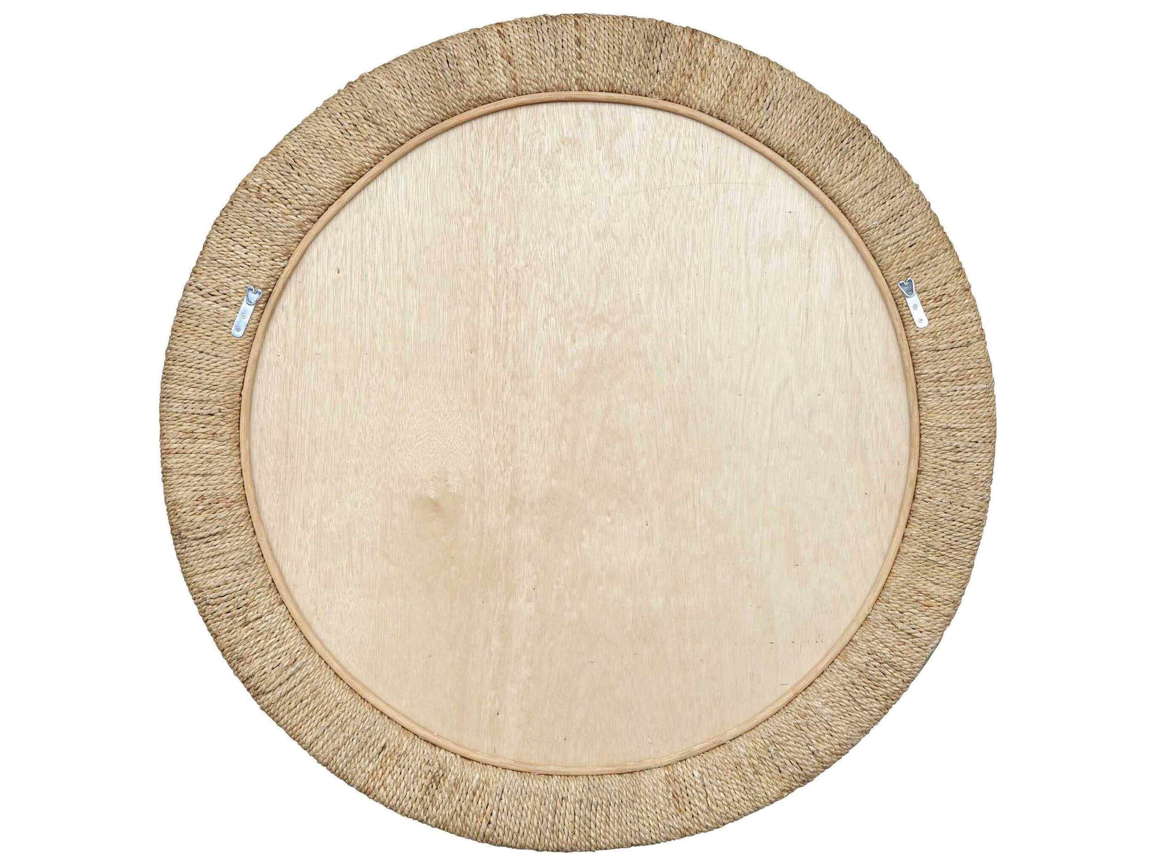 Uttermost Mariner Natural Round Wall Mirror
