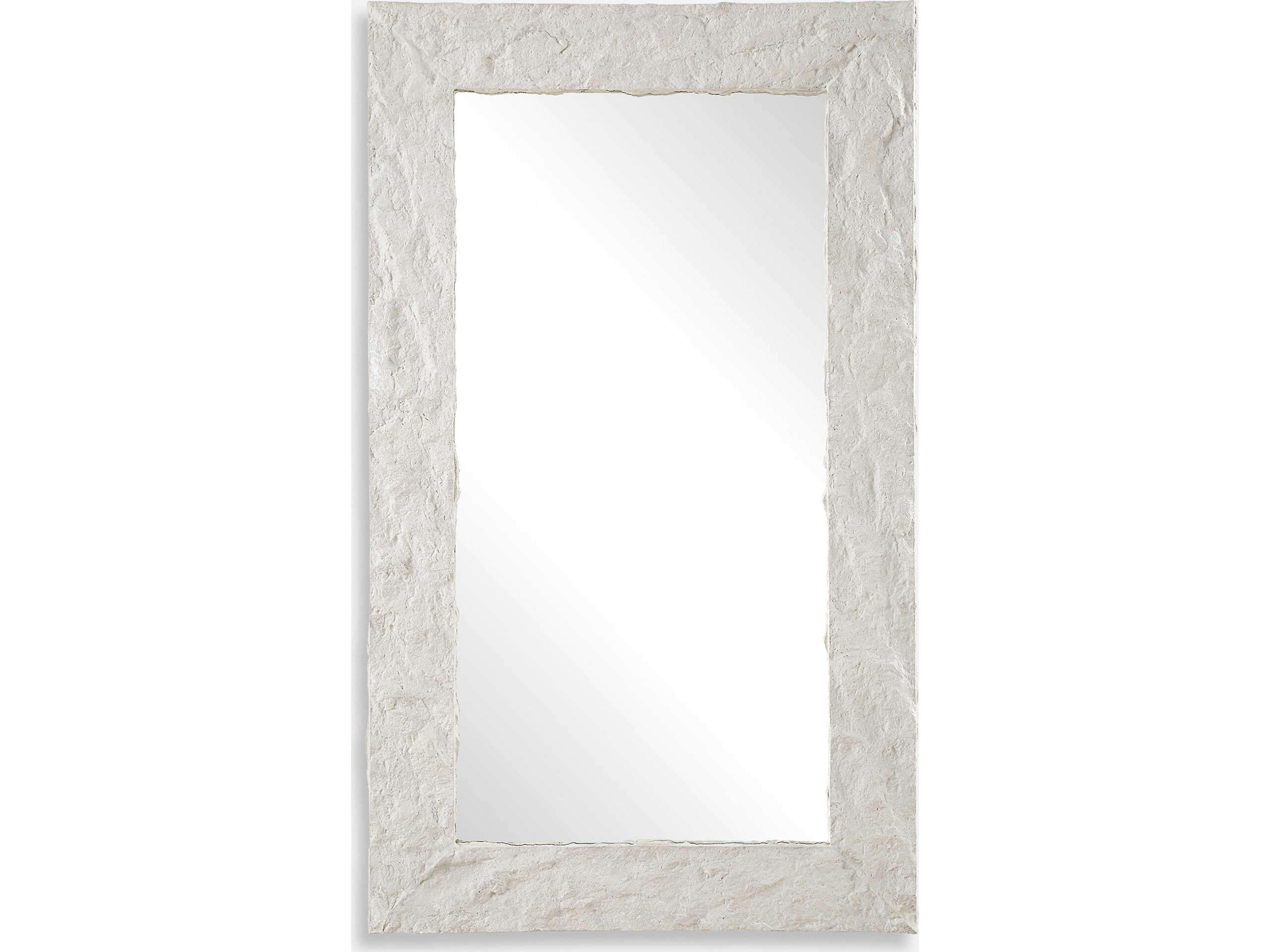 Uttermost Quarry Aged Ivory Rectangular Wall Mirror