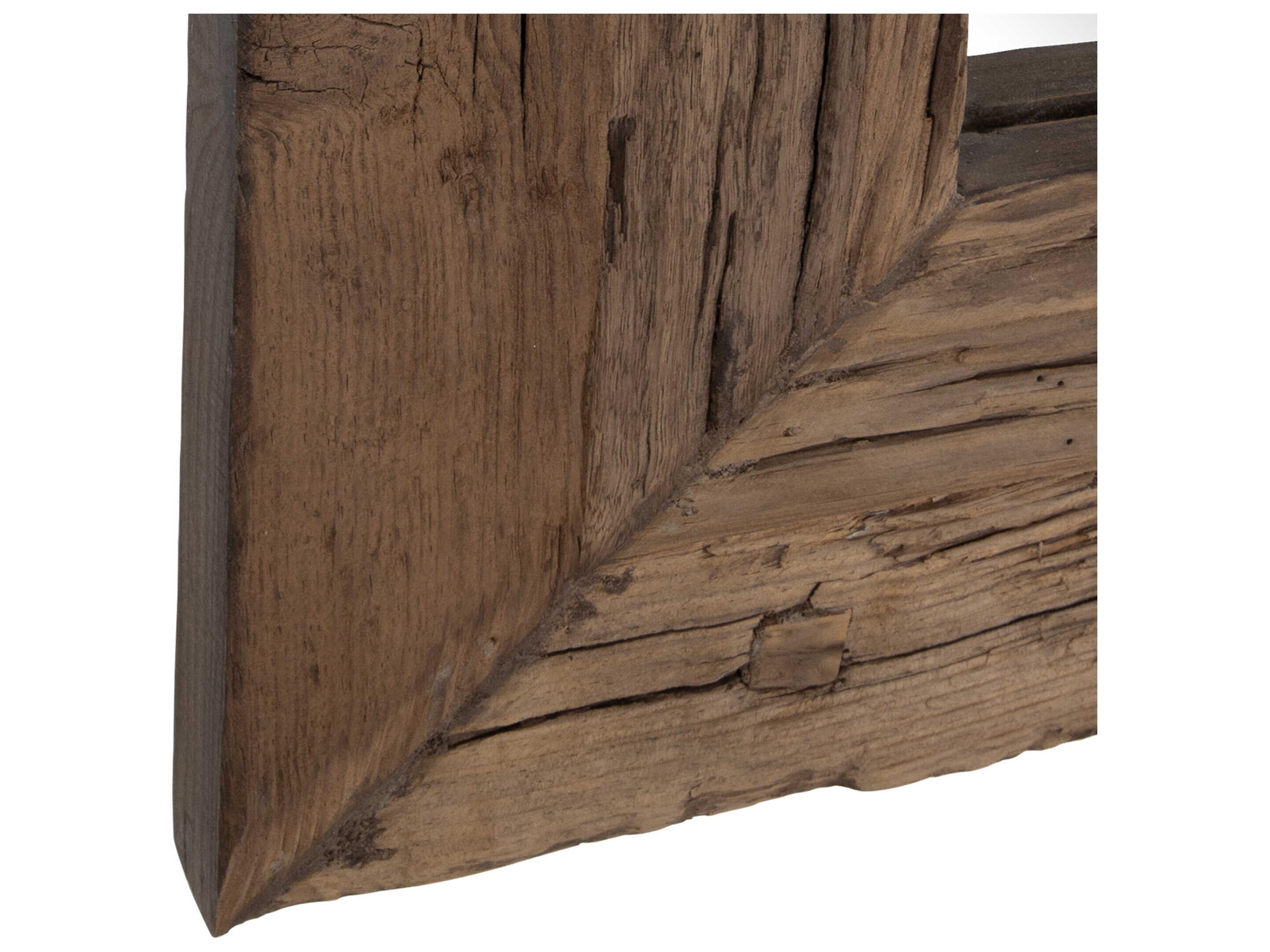 Uttermost Rennick Rustic Pine Rectangular Wall Mirror