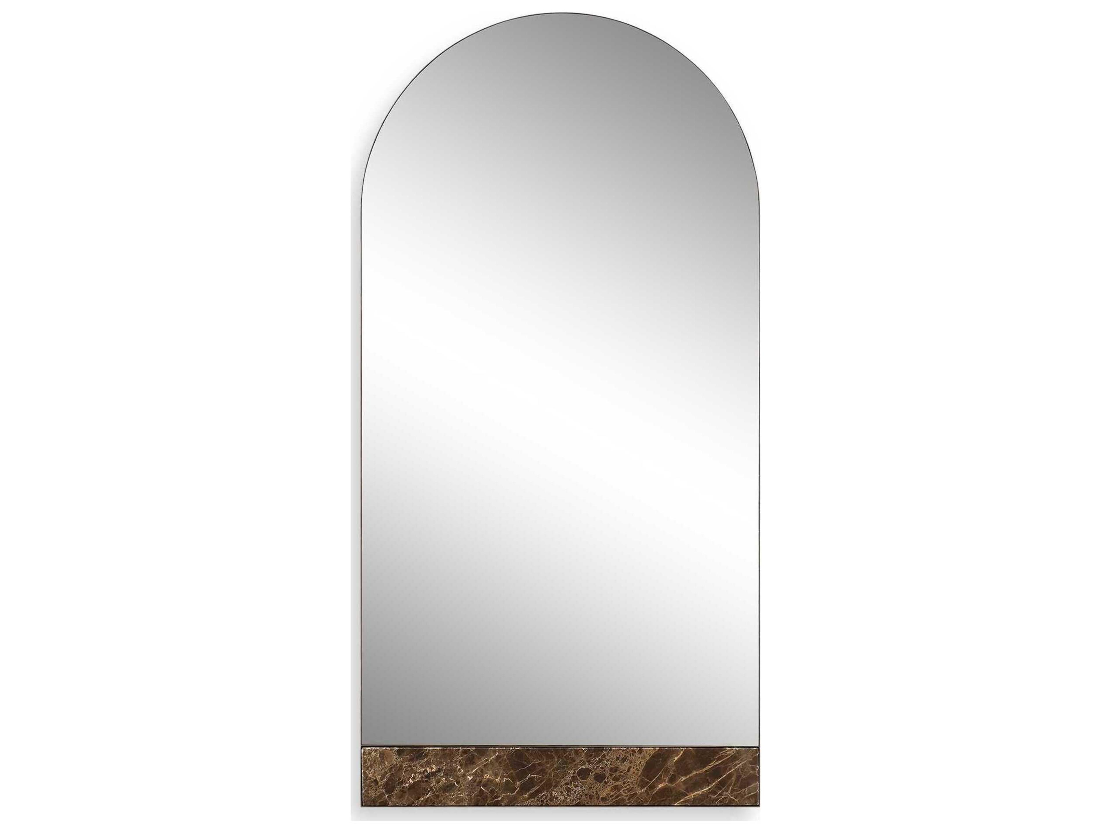 Hanover Dark Bronze Arch Wall Mirror