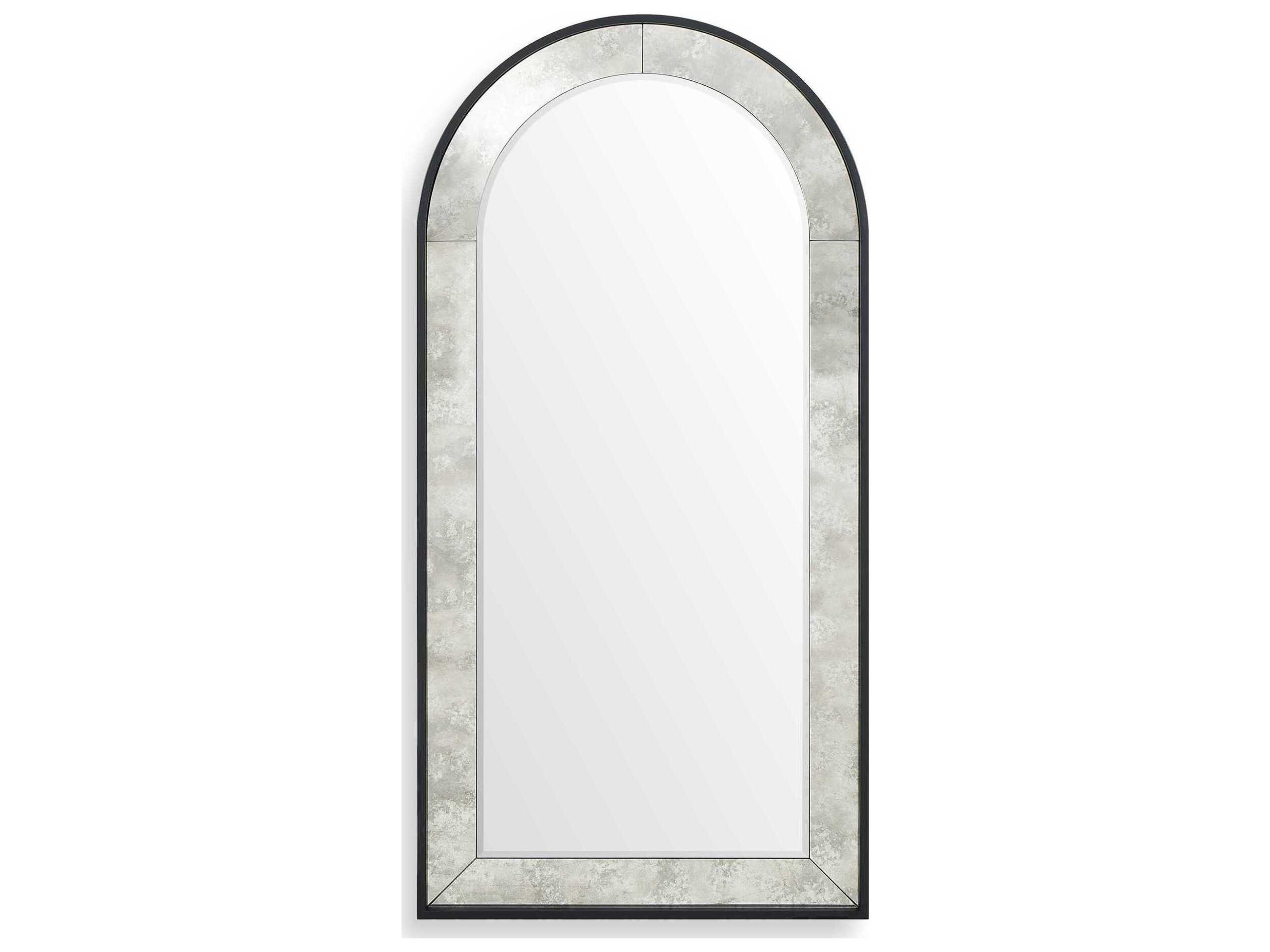 Marlowe Black Arch Wall Mirror