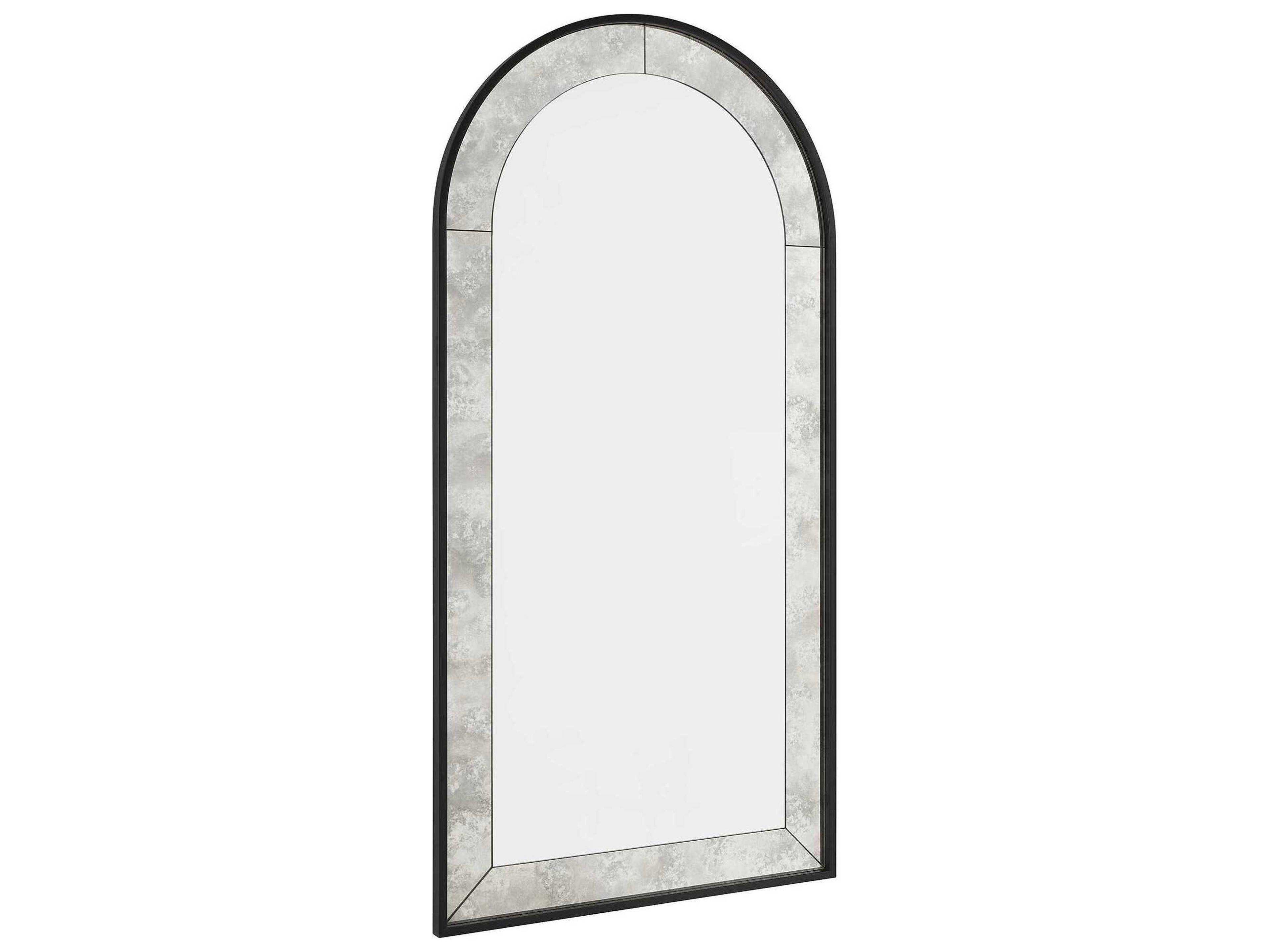 Uttermost Marlowe Black Arch Wall Mirror