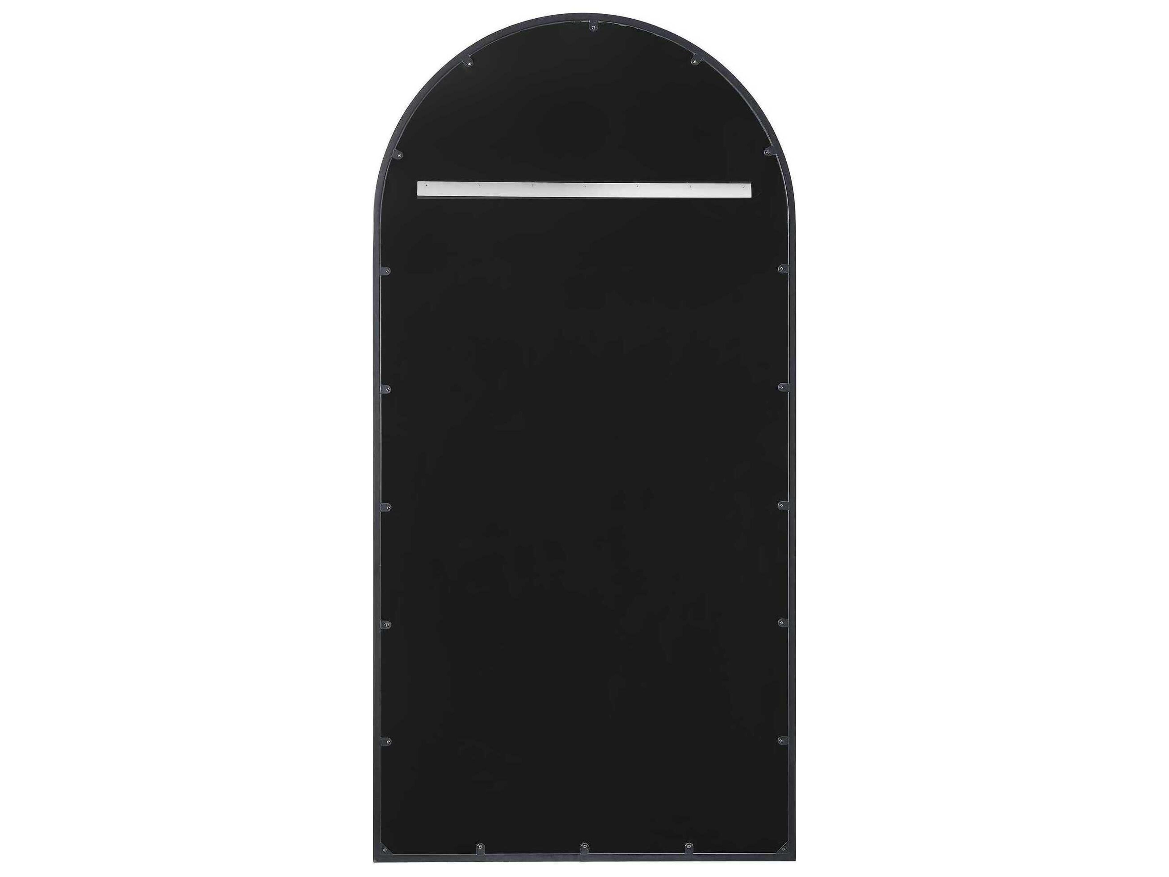 Uttermost Marlowe Black Arch Wall Mirror