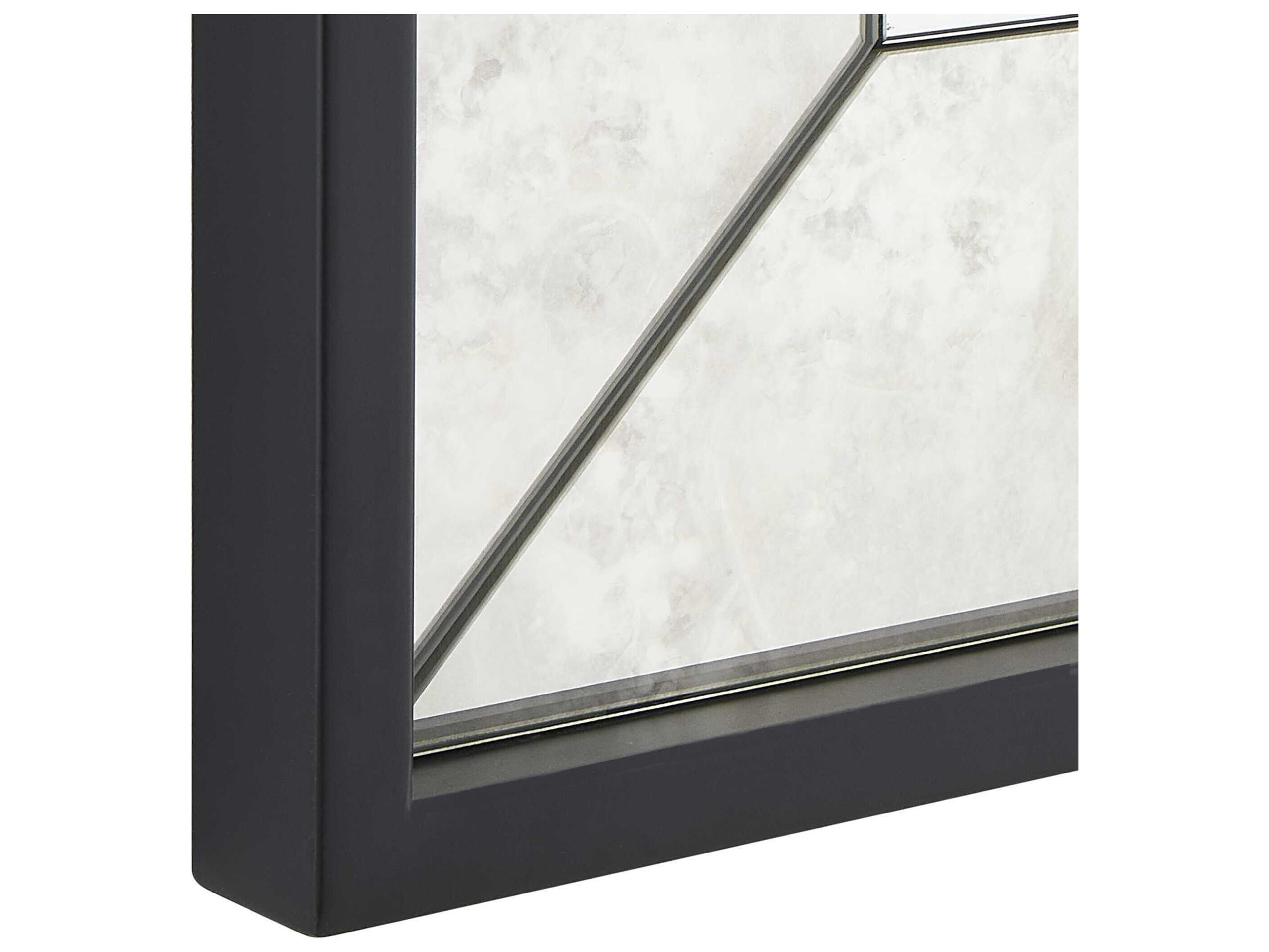 Uttermost Marlowe Black Arch Wall Mirror