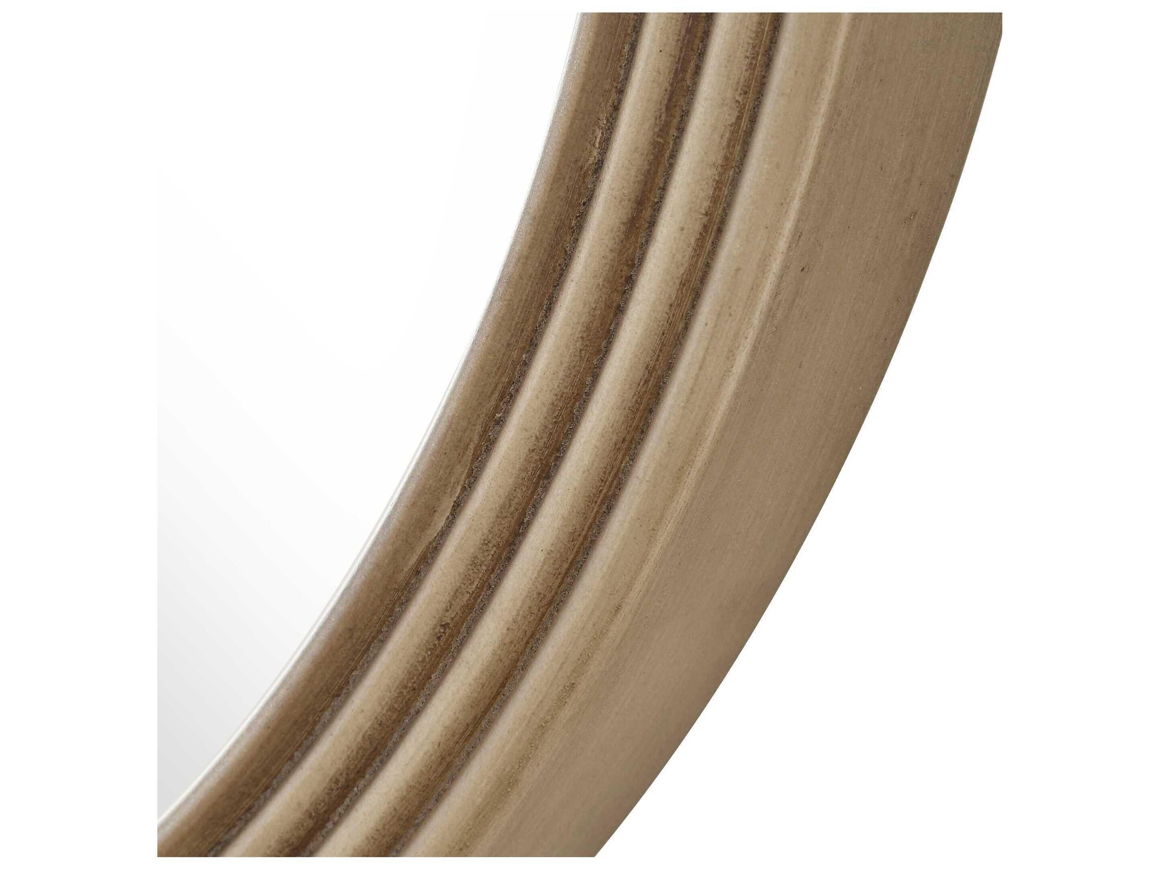 Uttermost Jacques Art Deco Antique Gold Wall Mirror