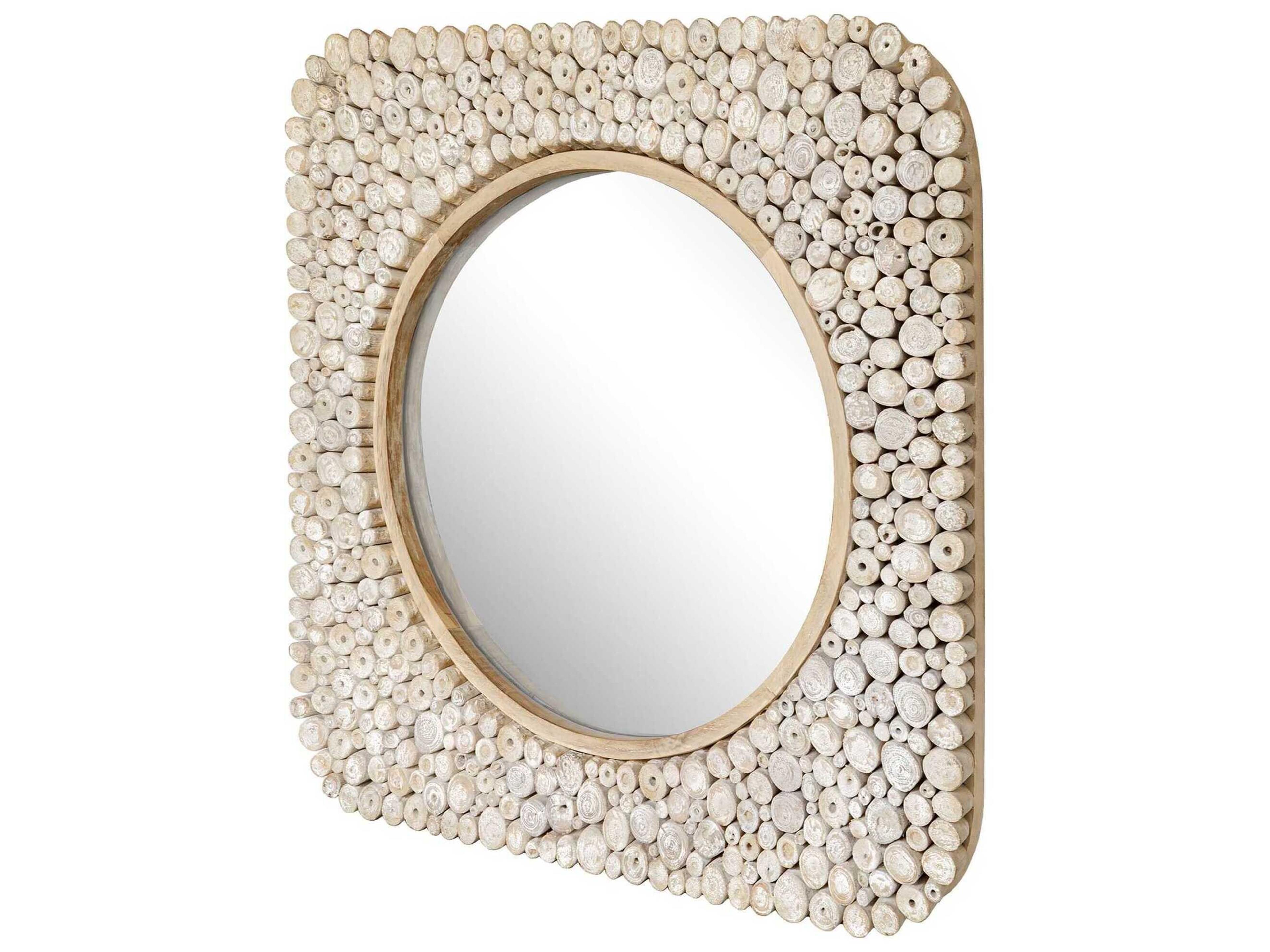 Uttermost Merak Natural Square Wall Mirror