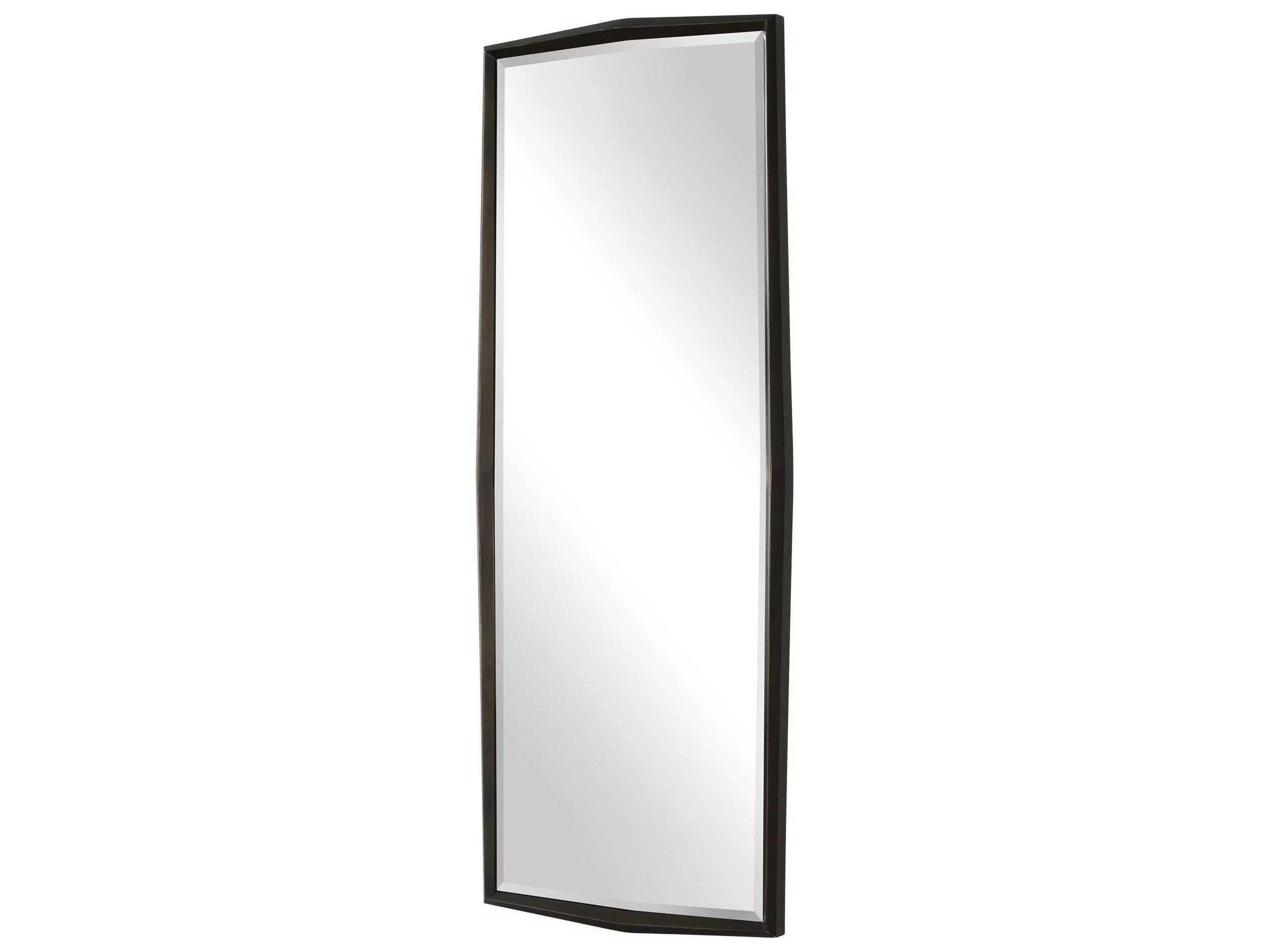 Uttermost On Point Dark Bronze Rectangular Wall Mirror