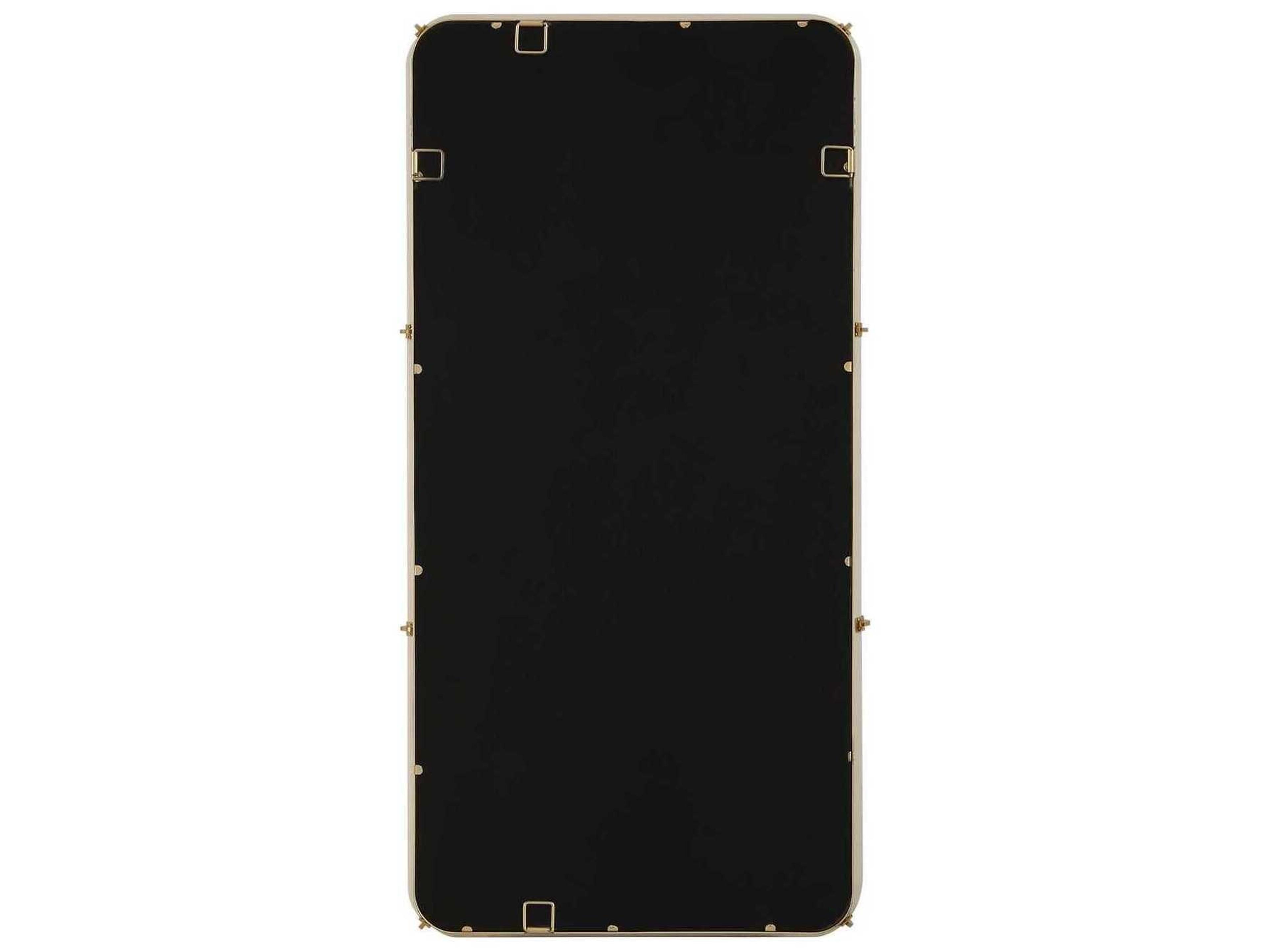 Uttermost Cyprus White Rectangular Wall Mirror