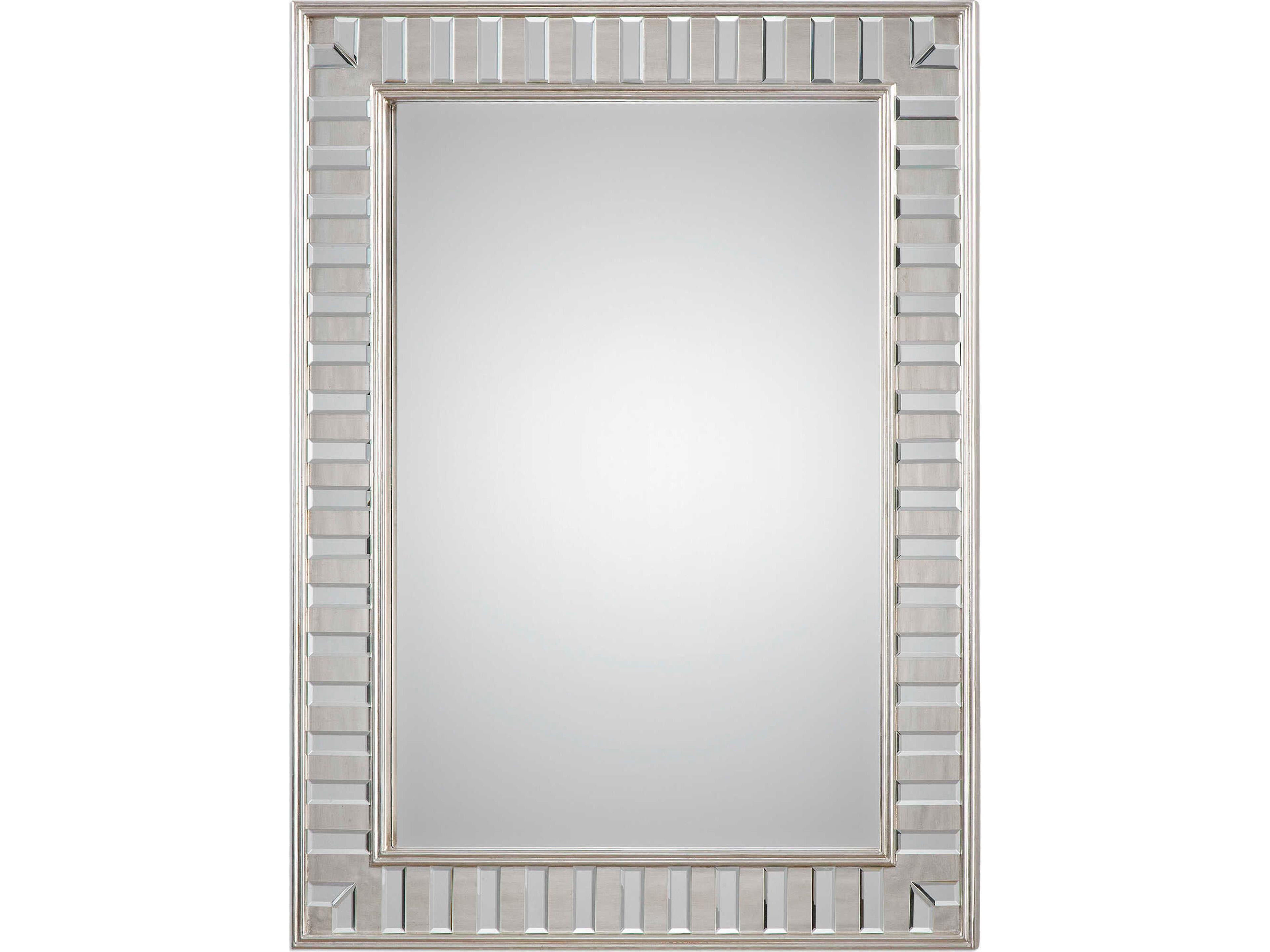 Jim Parsons Lanester Silver Leaf Mirror