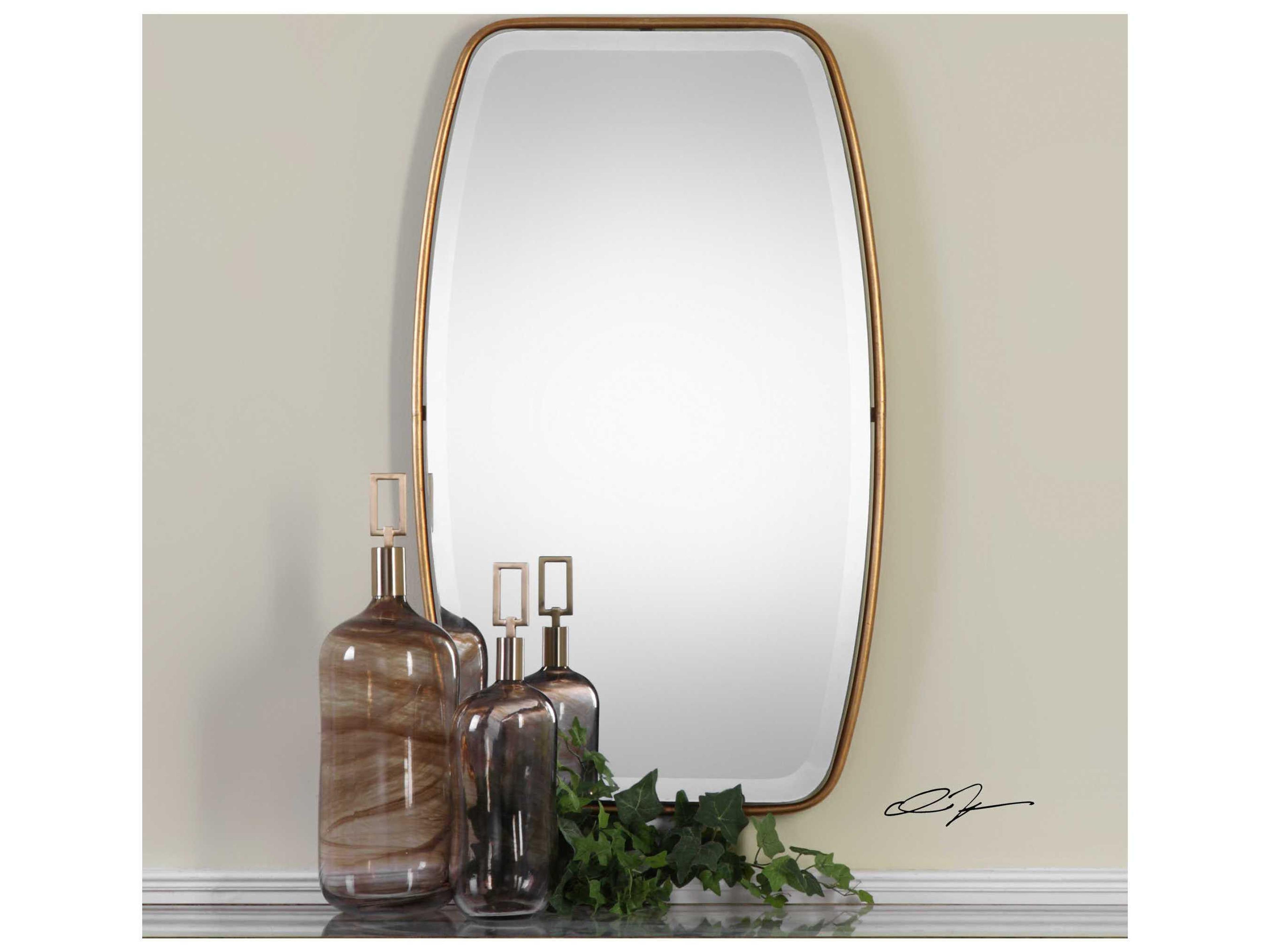 Uttermost Canillo Antique Gold Wall Mirror