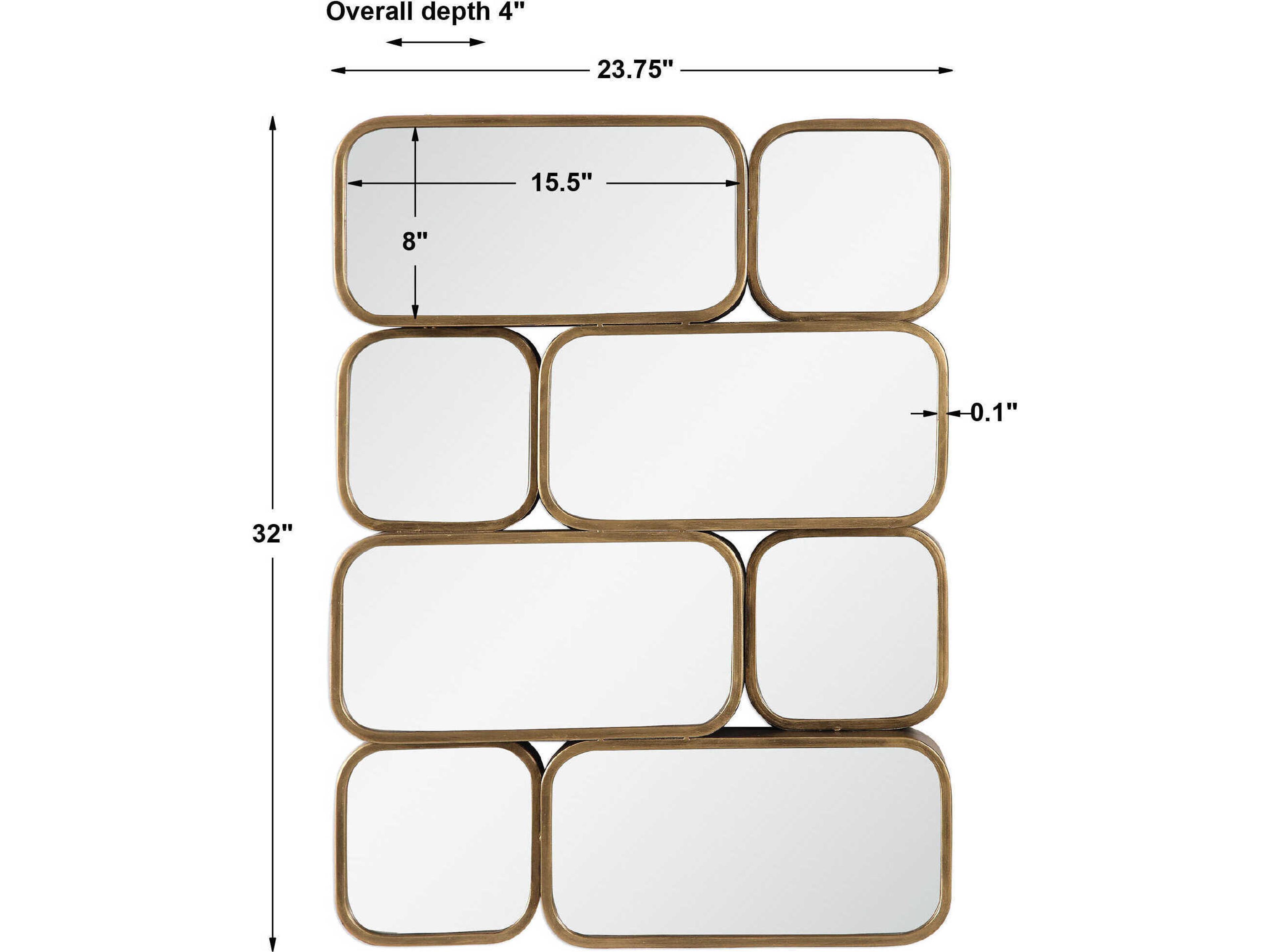 Uttermost Canute Wall Mirror
