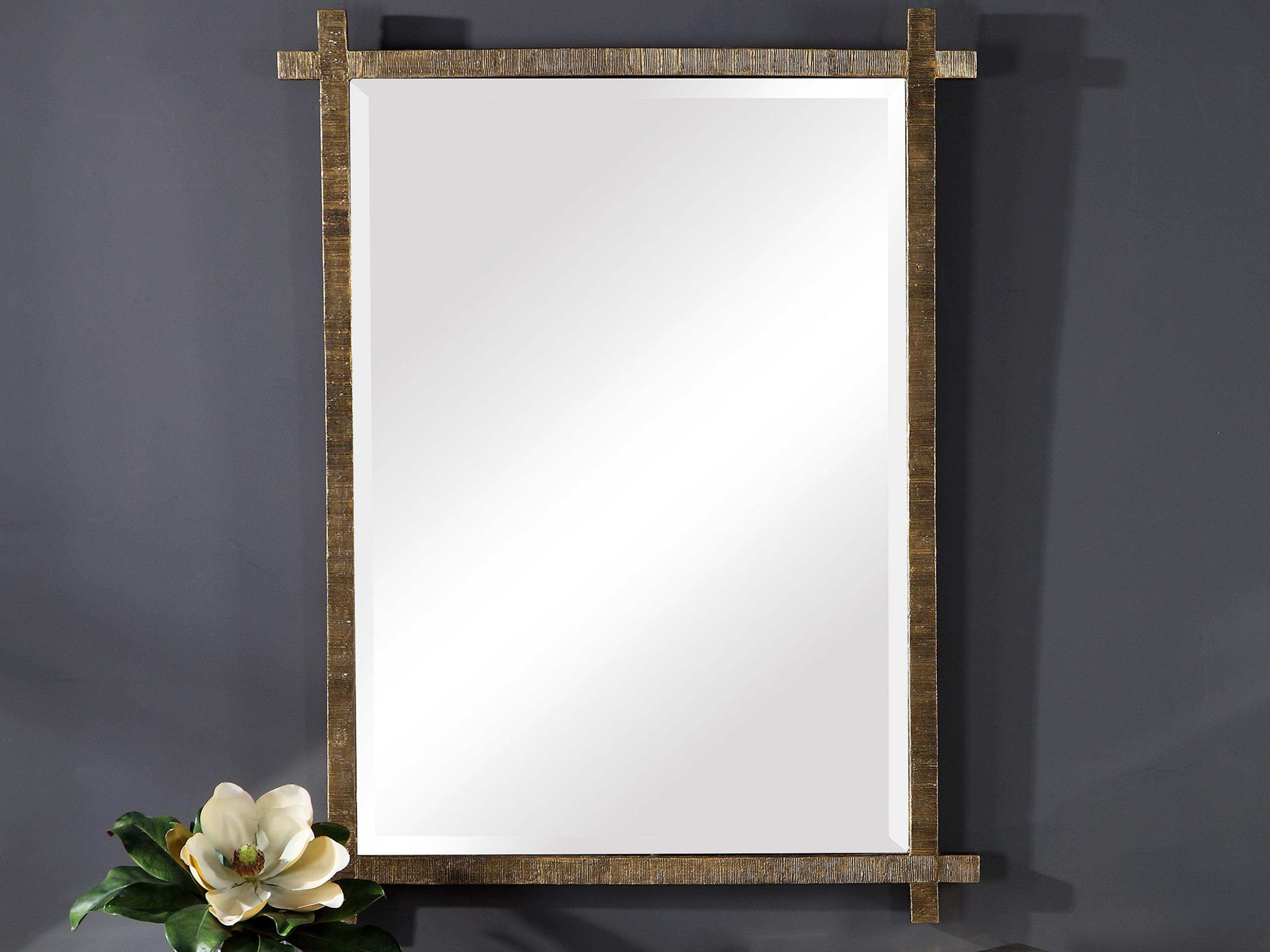 Uttermost Abanu Antique Gold Wall Mirror