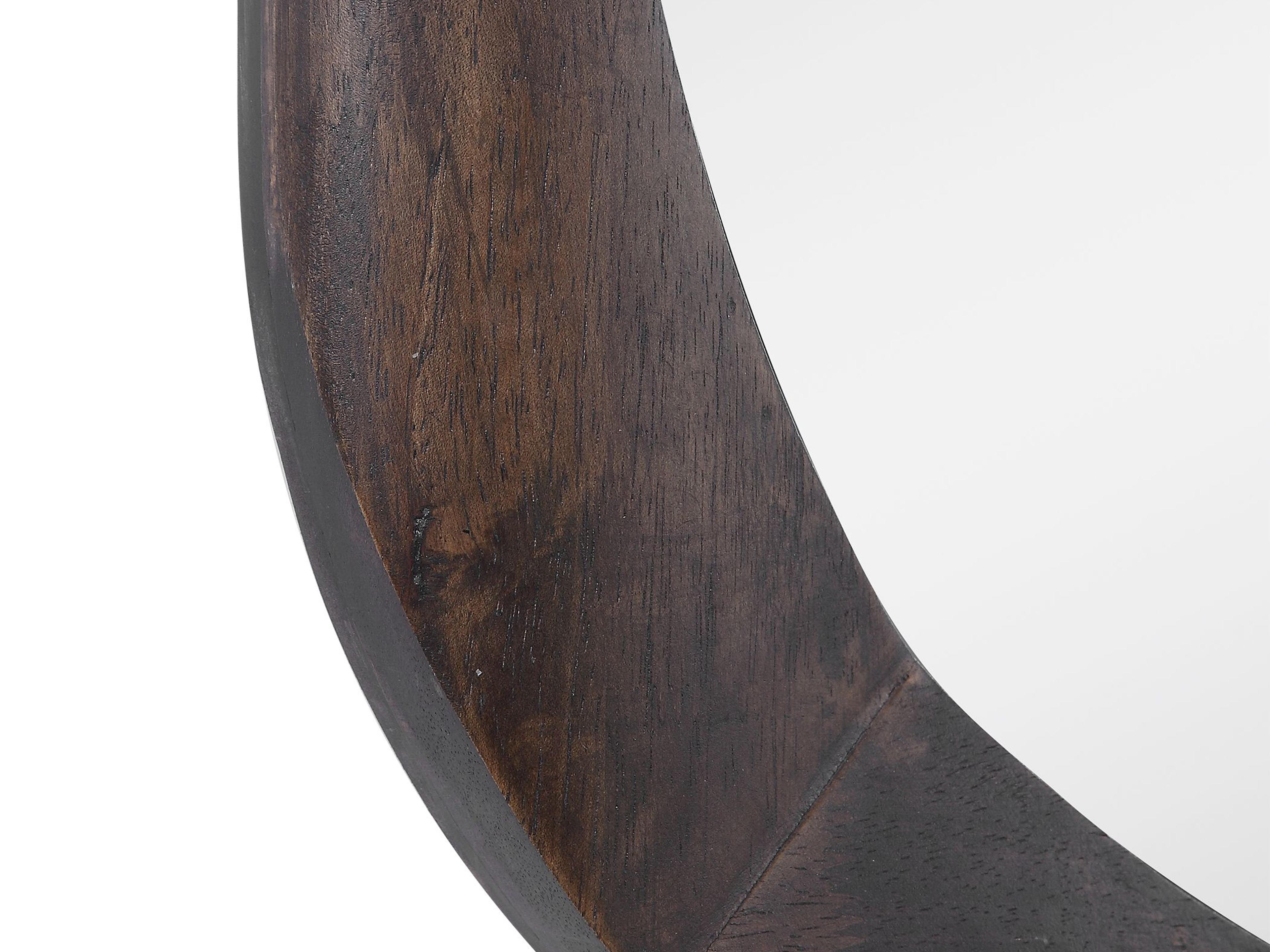 Uttermost Sheldon Dark Walnut Stain Wall Mirror