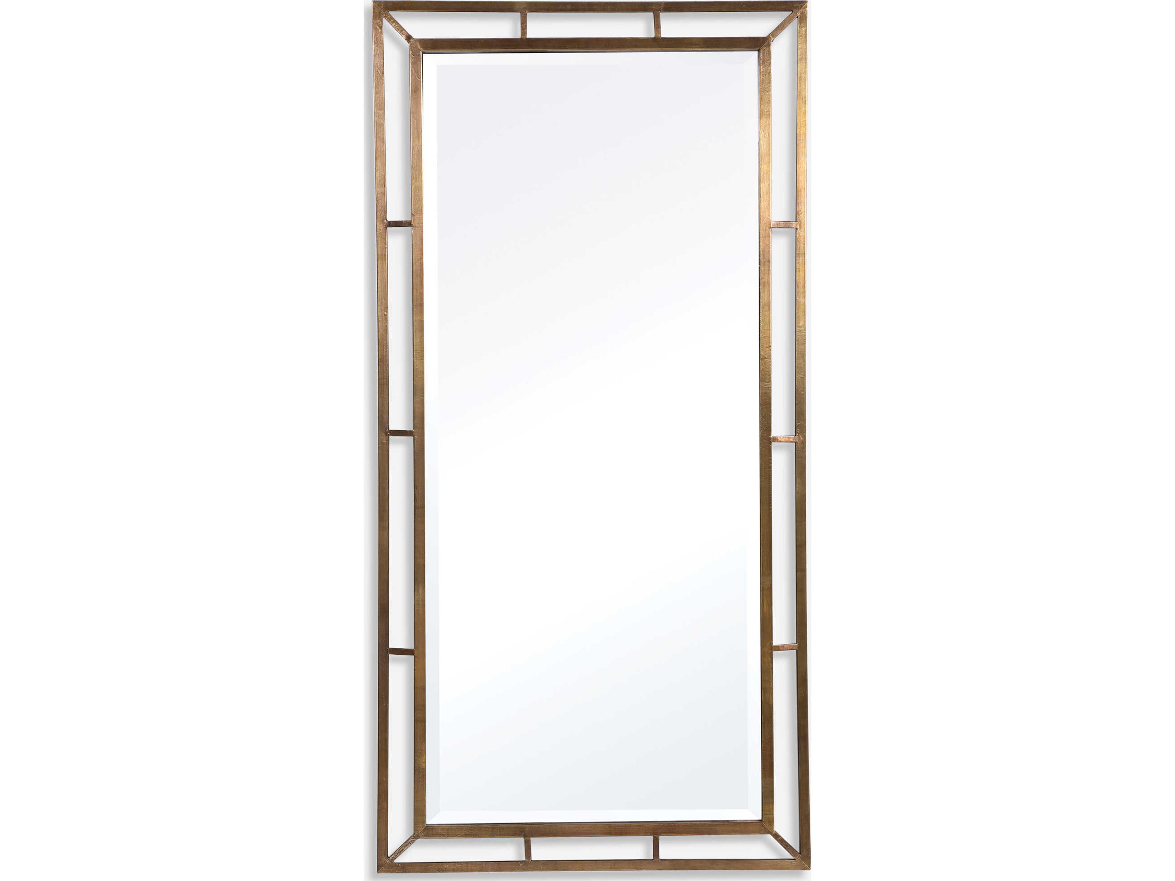 Uttermost Farrow Copper Rectangular Wall Mirror