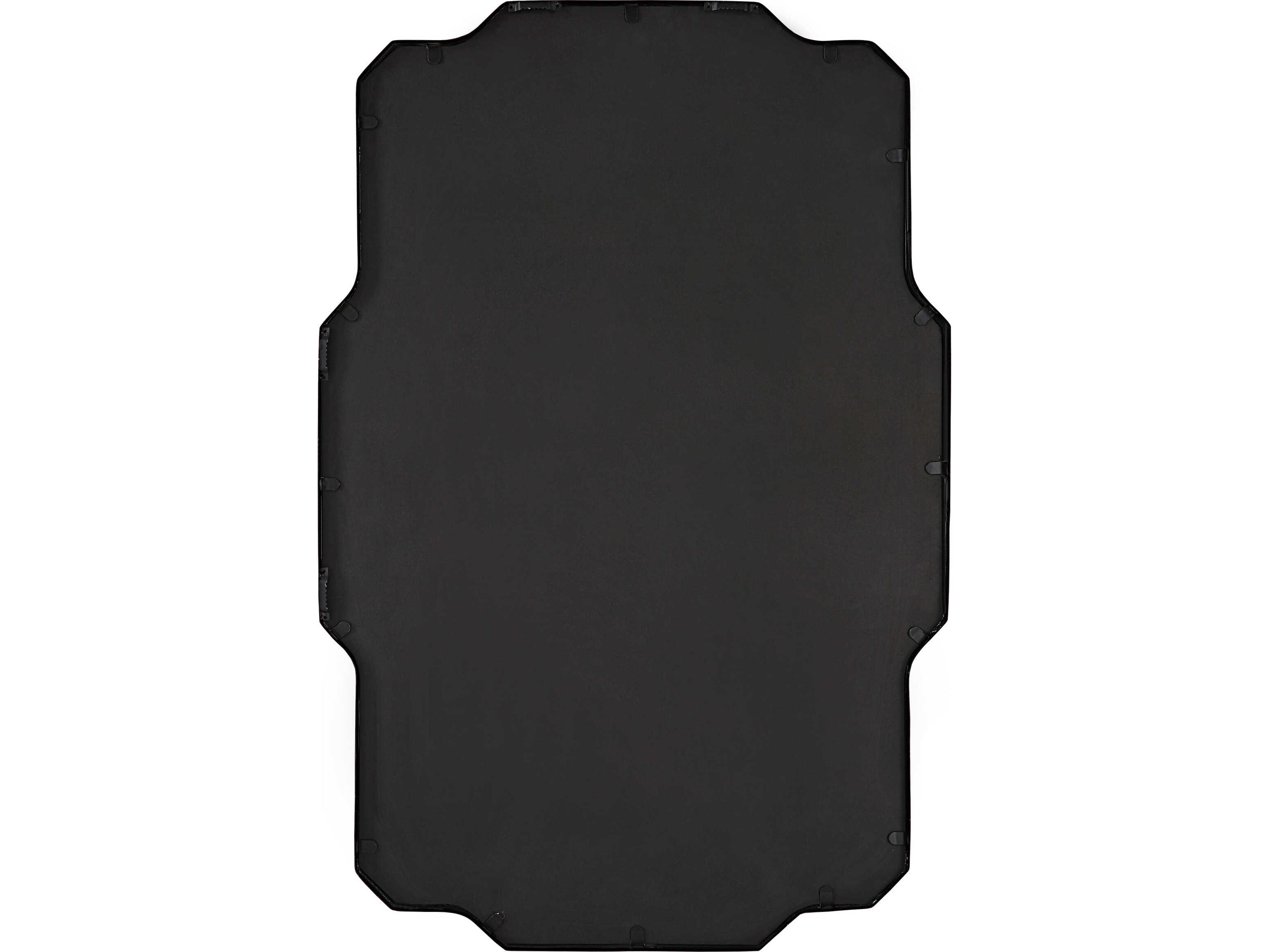 Uttermost Casmus Matte Black Wall Mirror
