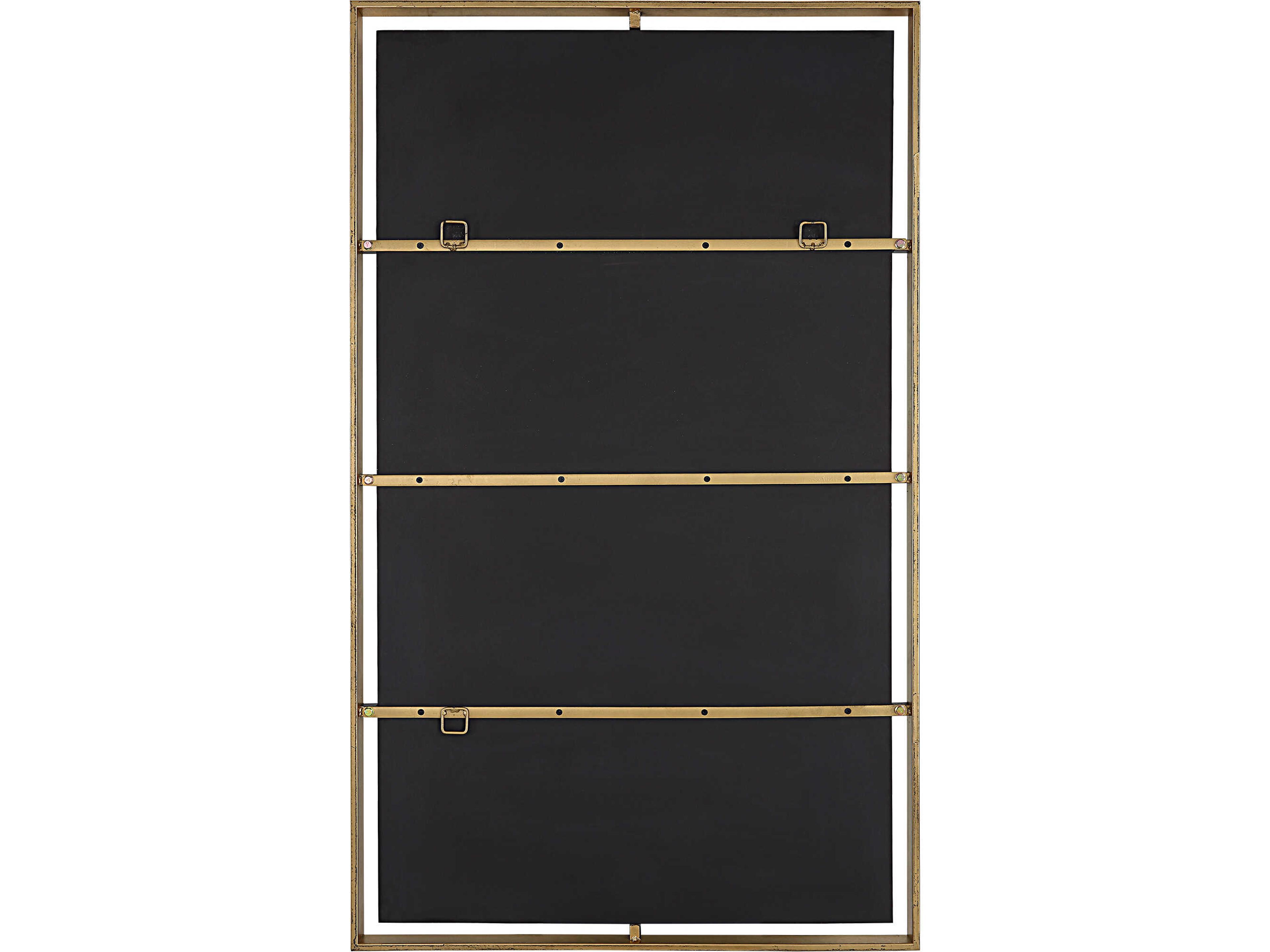 Uttermost Egon Warm Gold Rectangular Wall Mirror