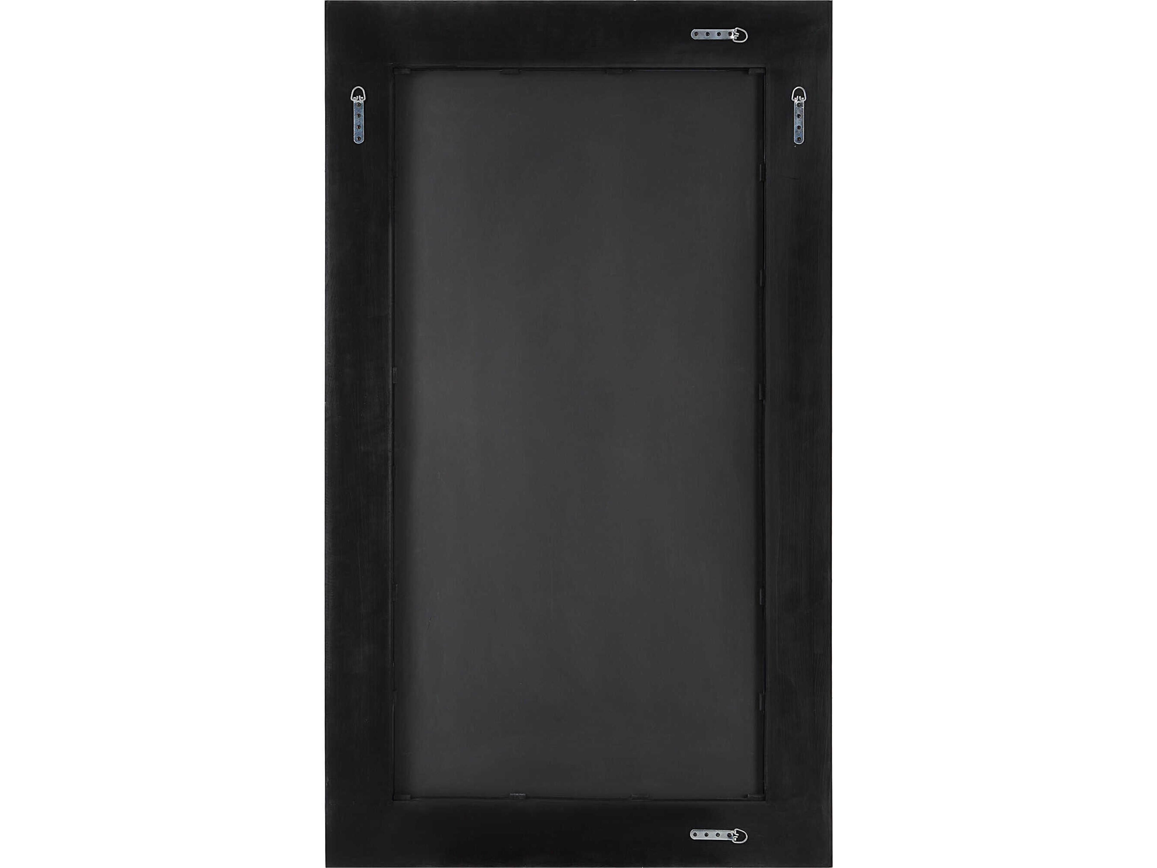 Uttermost Ranahan White Washed / Natural Rectangular Floor Mirror