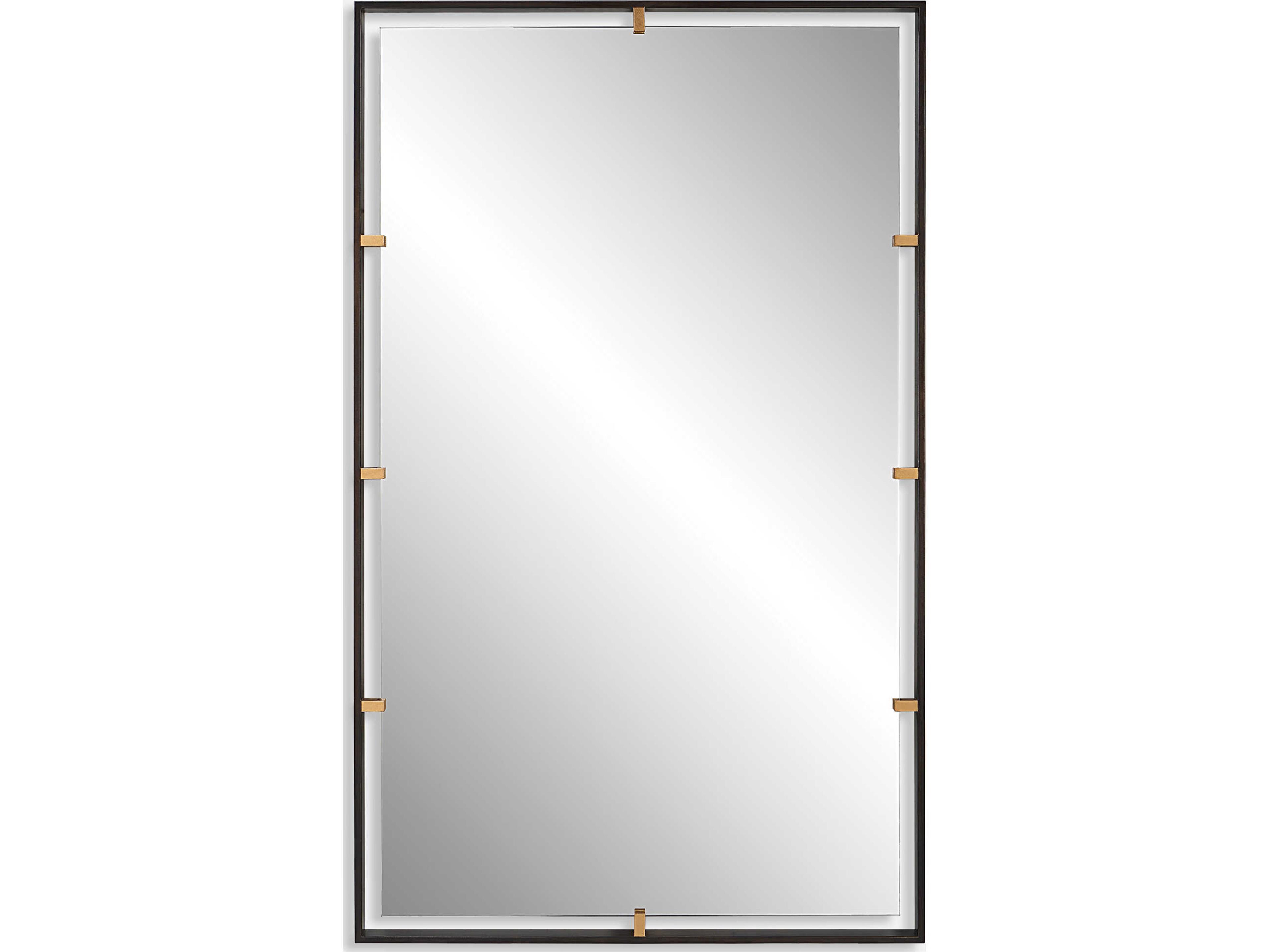 Egon Bronze Rectangular Wall Mirror