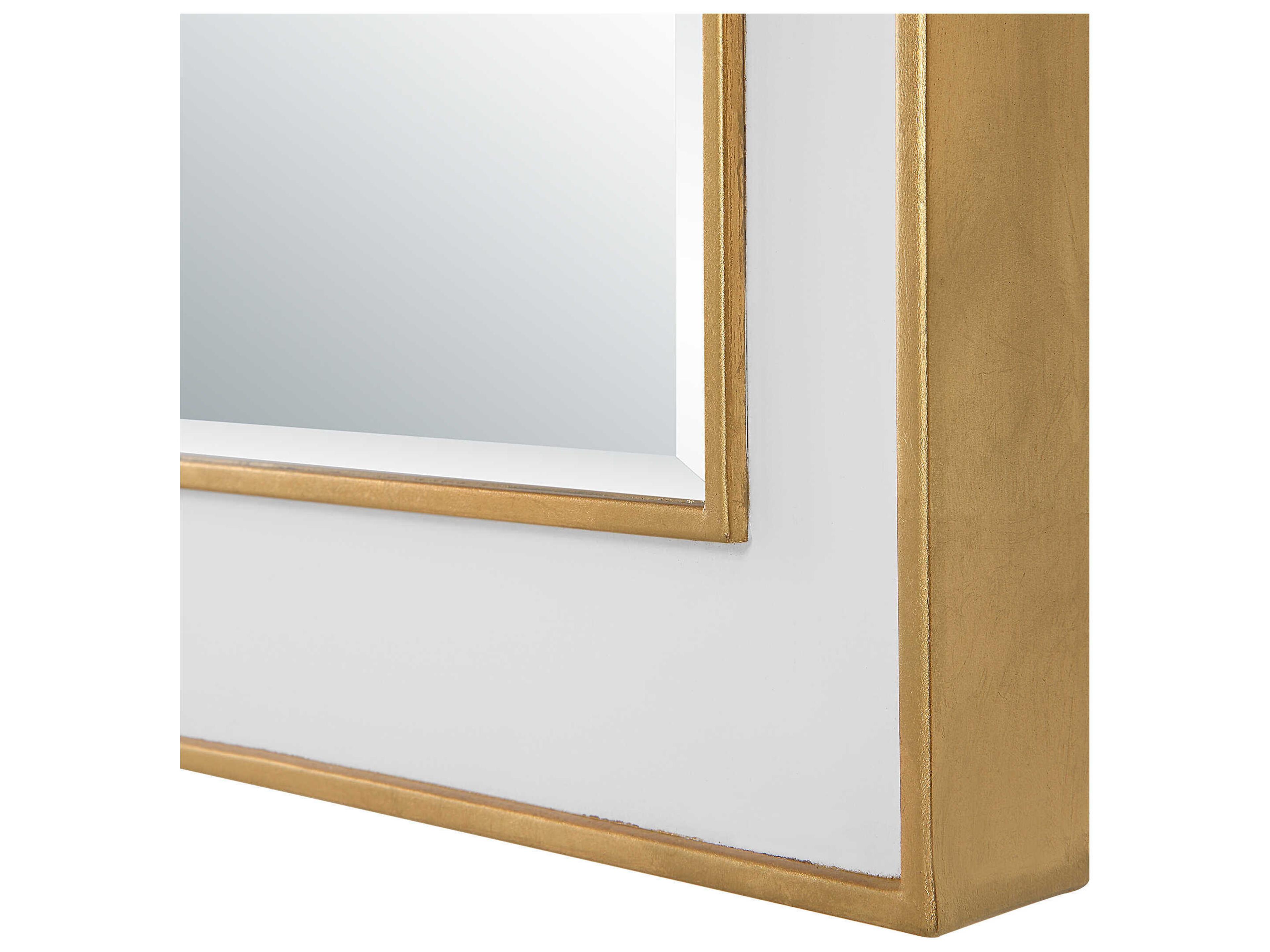 Uttermost Crisanta Gold Leaf Wall Mirror