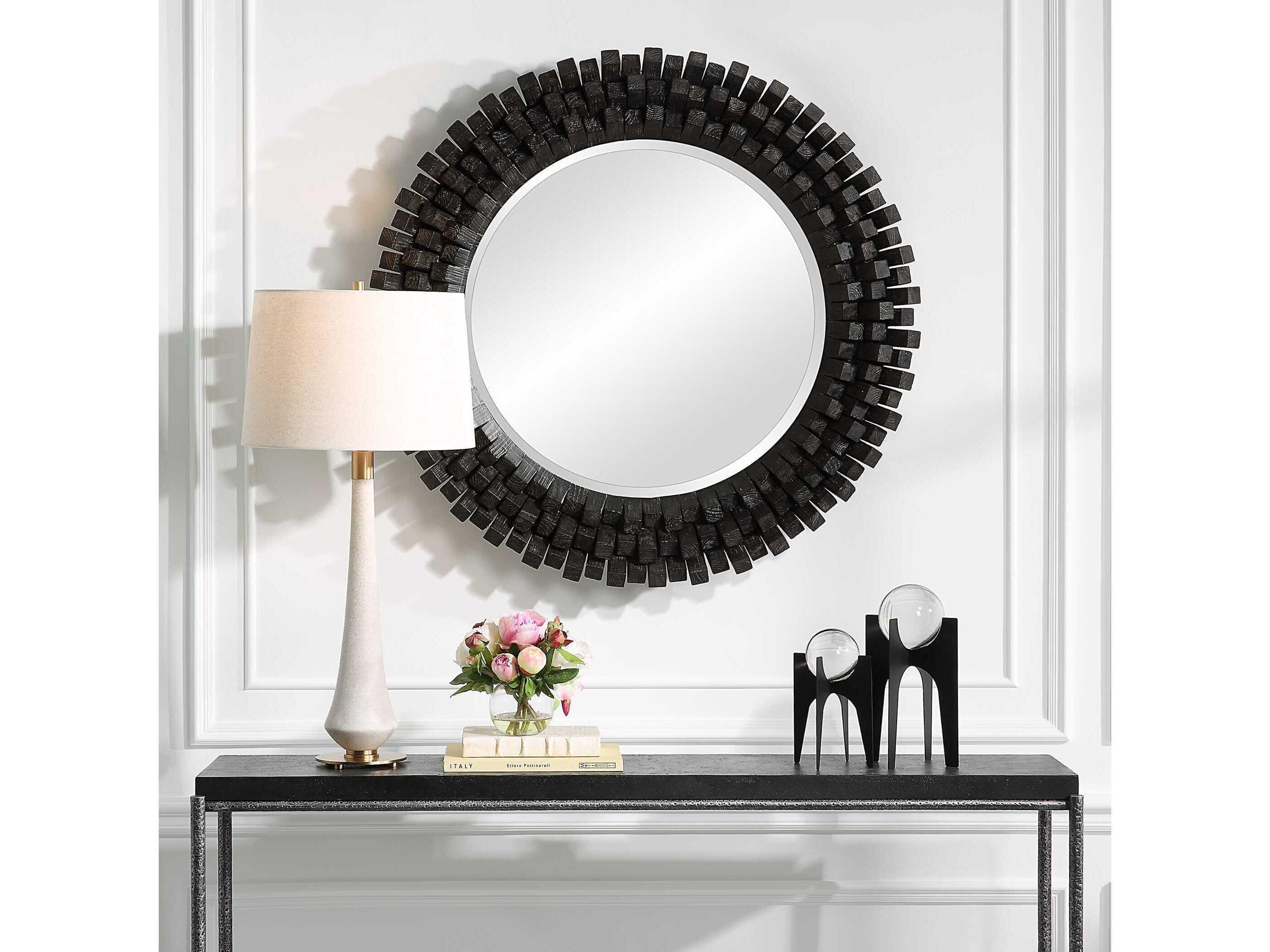 Uttermost Circle Of Piers Round Wall Mirror
