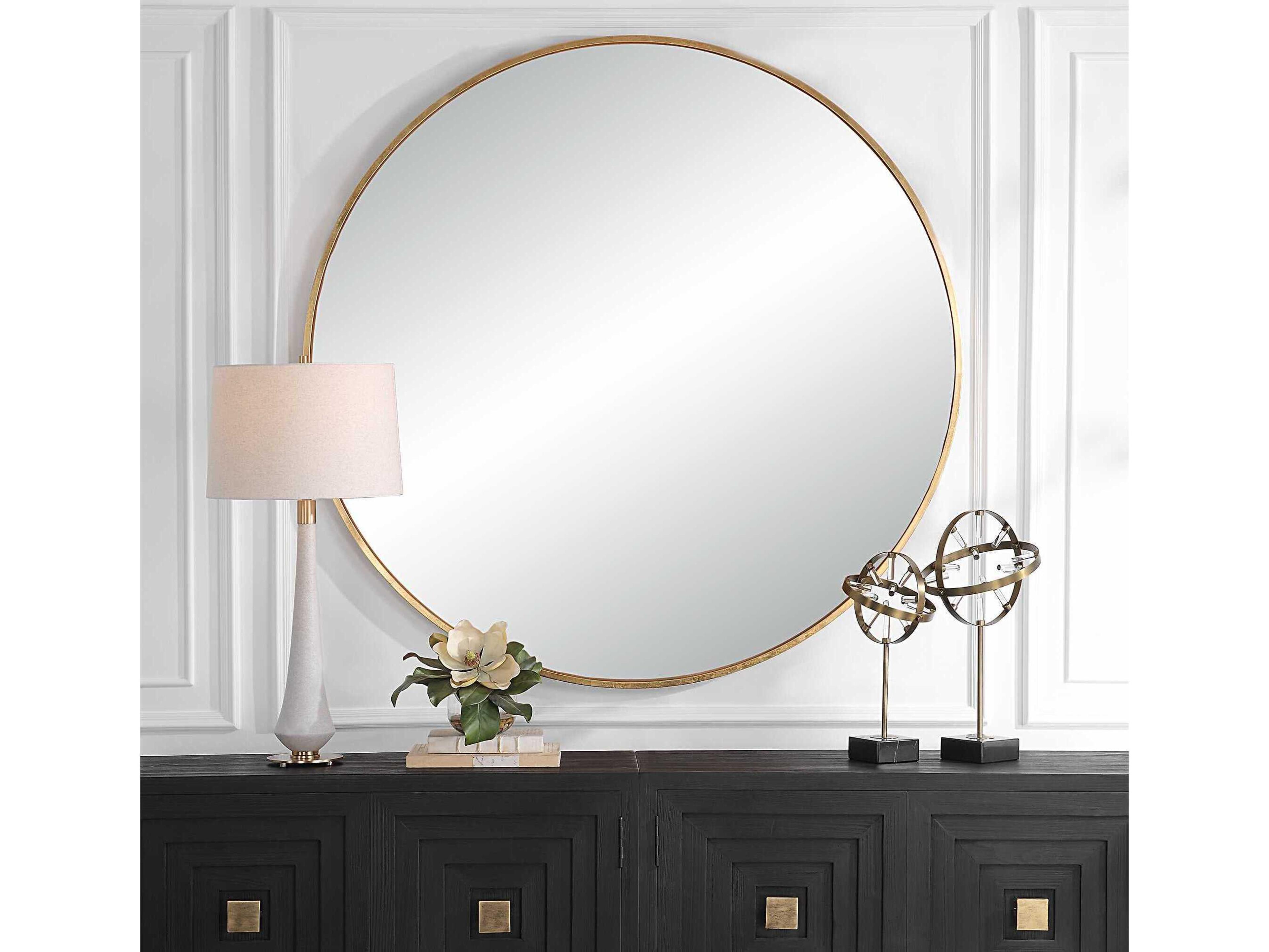 Uttermost Junius Round Wall Mirror