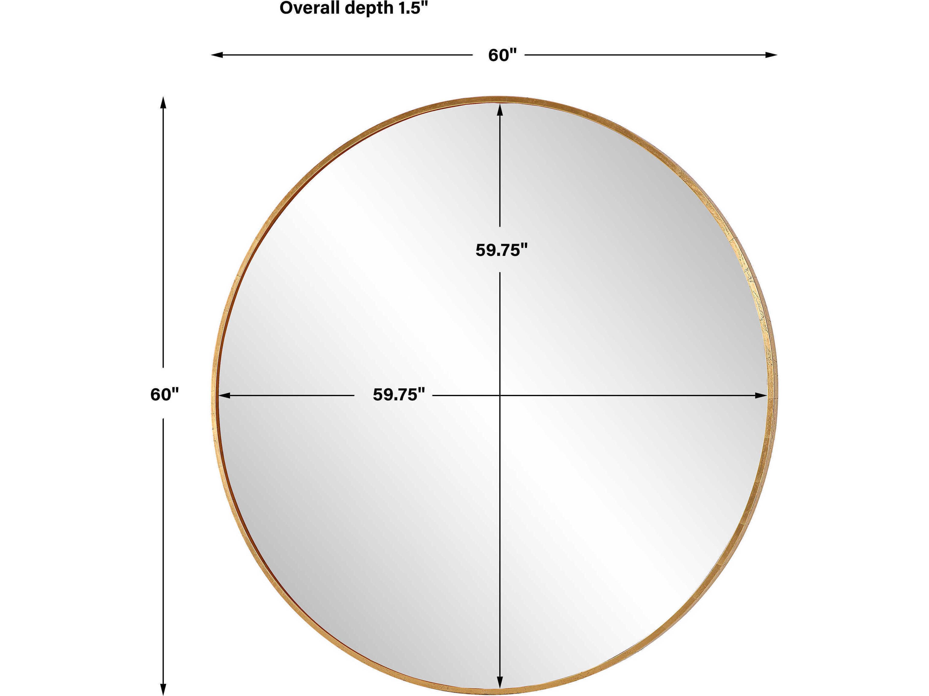 Uttermost Junius Round Wall Mirror