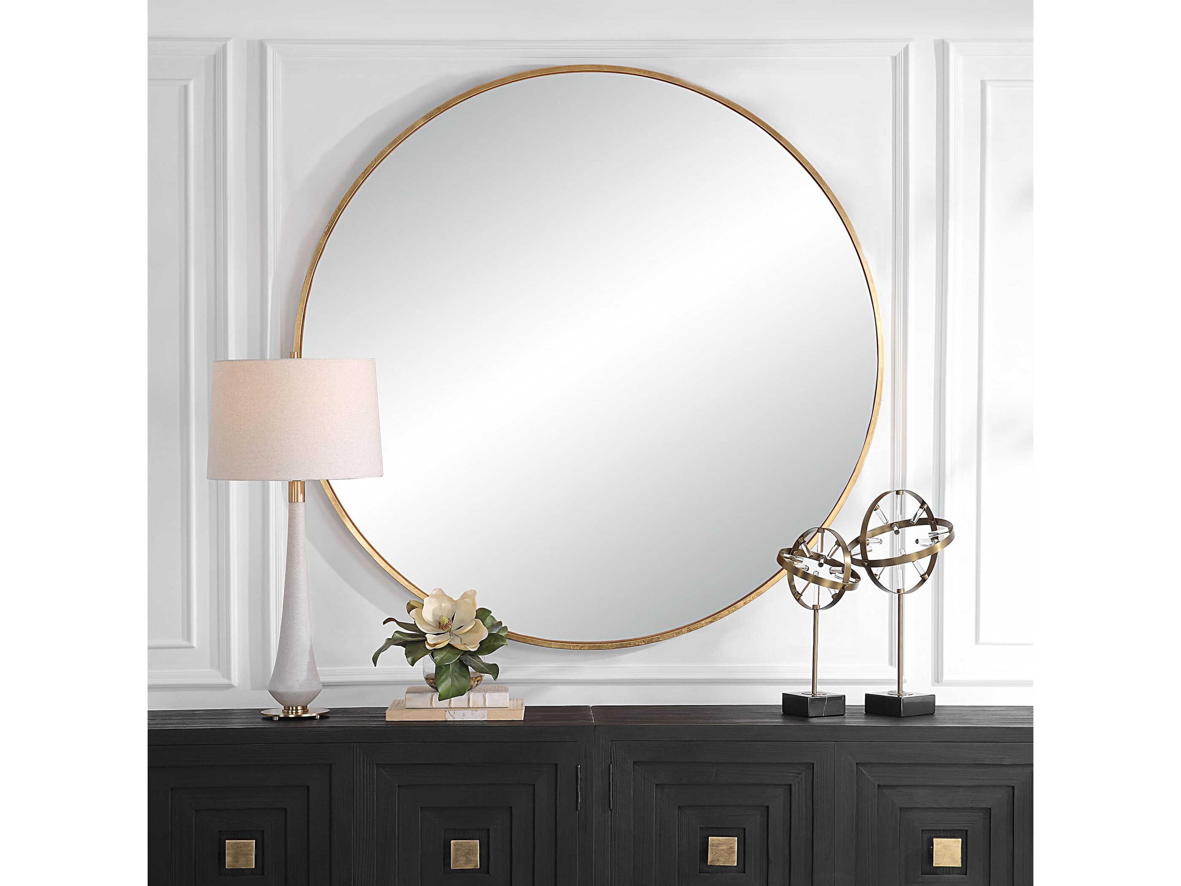 Uttermost Junius Round Wall Mirror