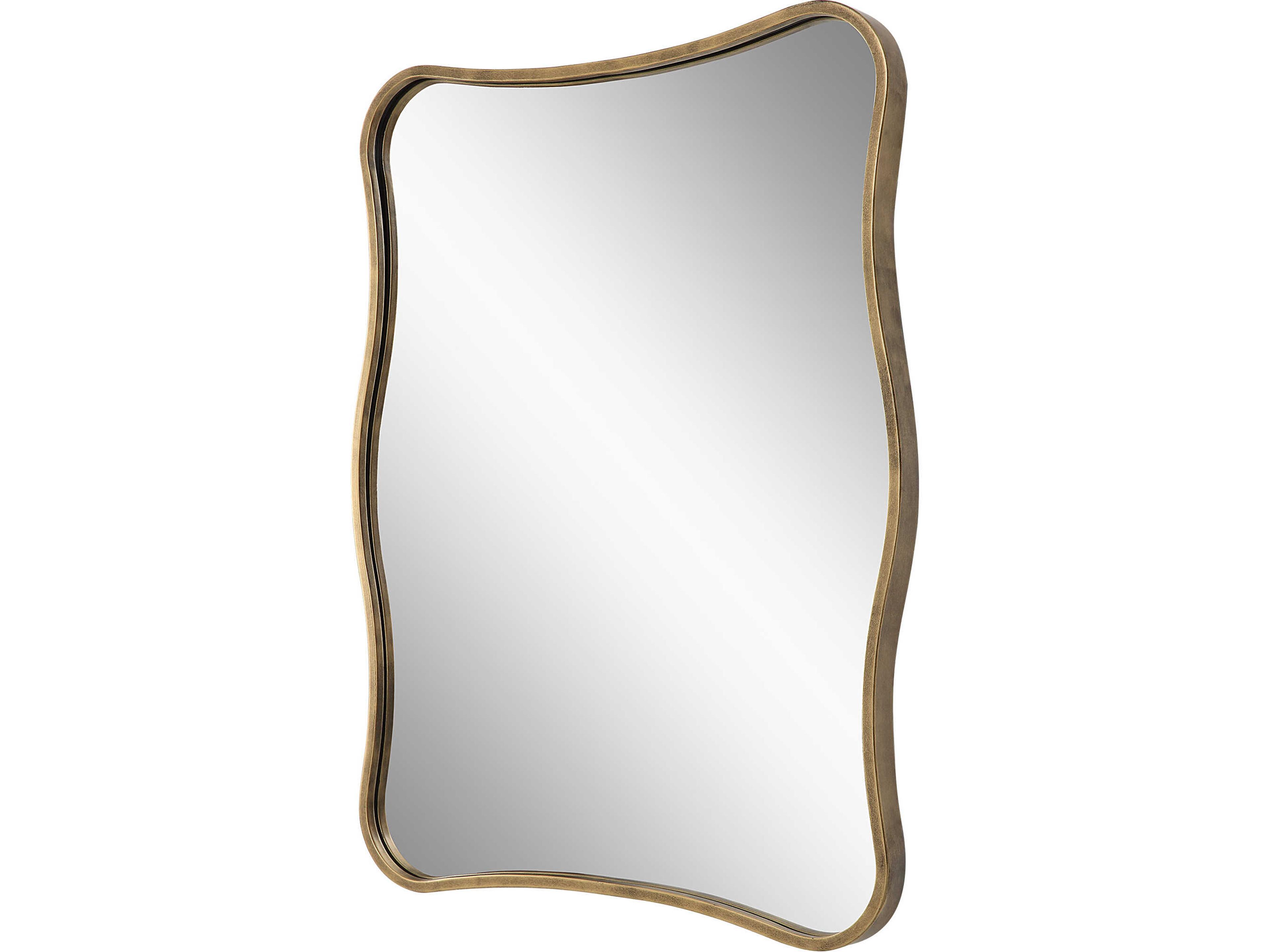 Uttermost Pavia Curvy Rectangular Wall Mirror