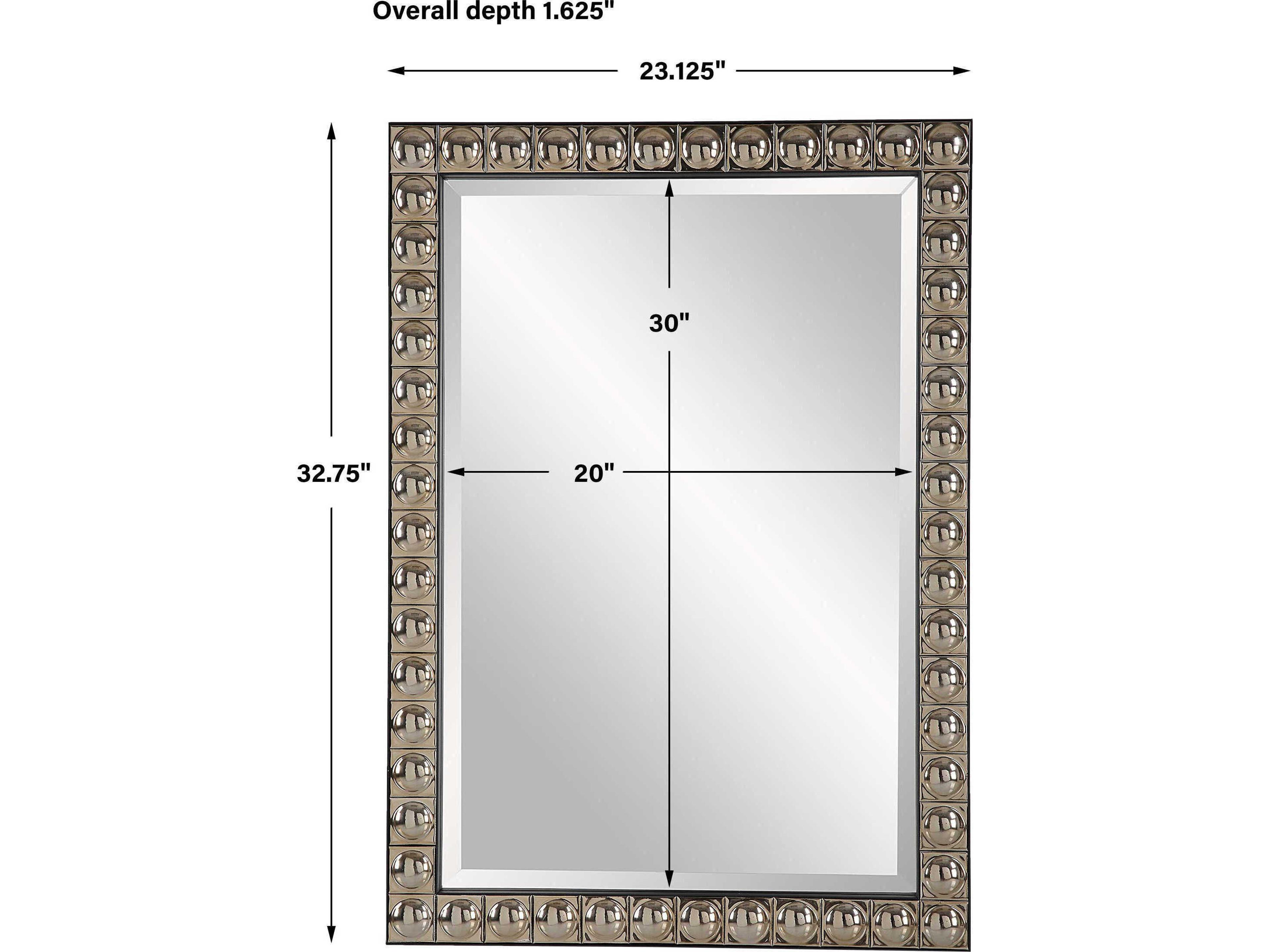 Uttermost Silvio Rectangular Wall Mirror