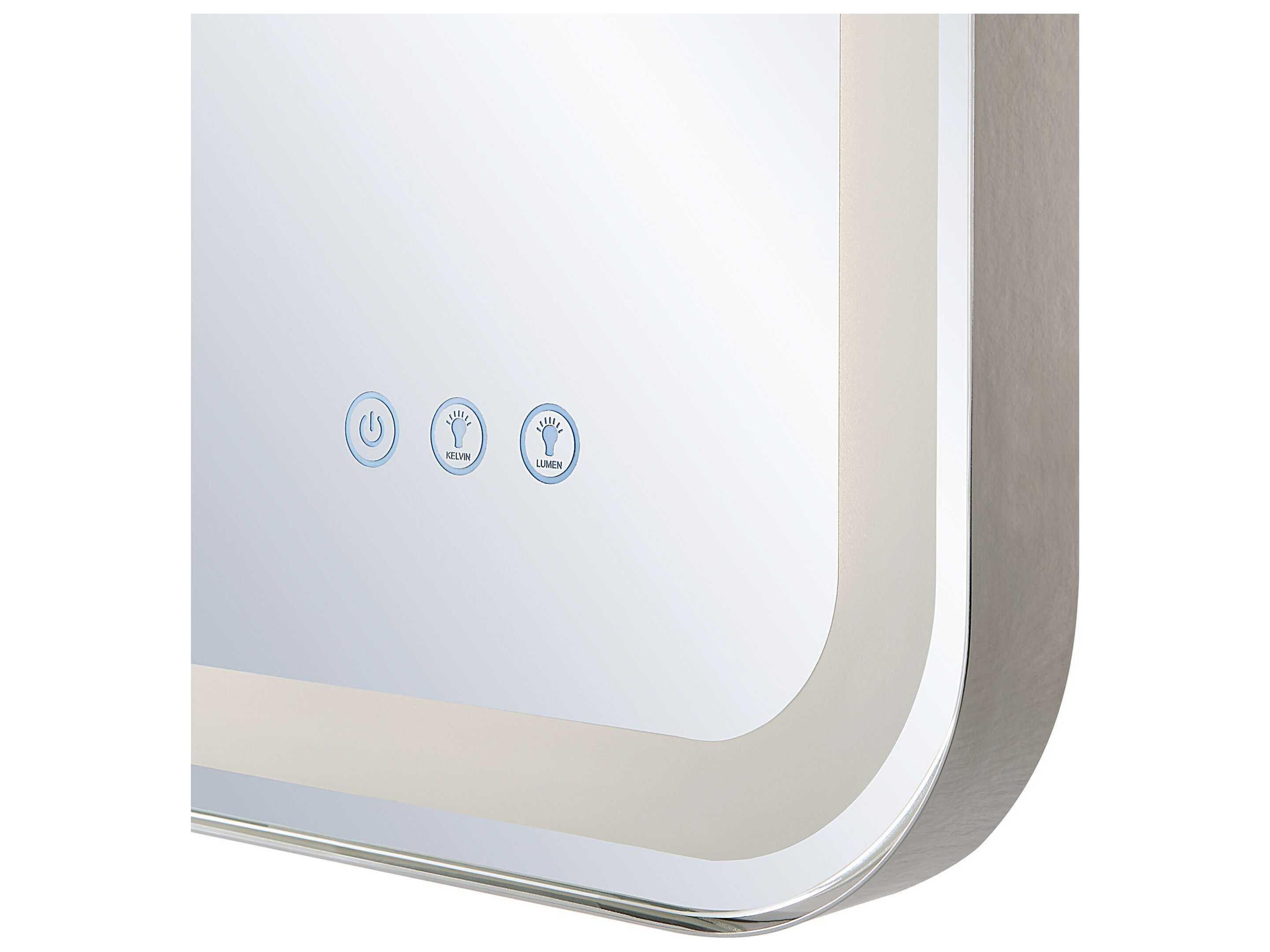 Uttermost Crofton Lighted Rectangular Vanity Mirror