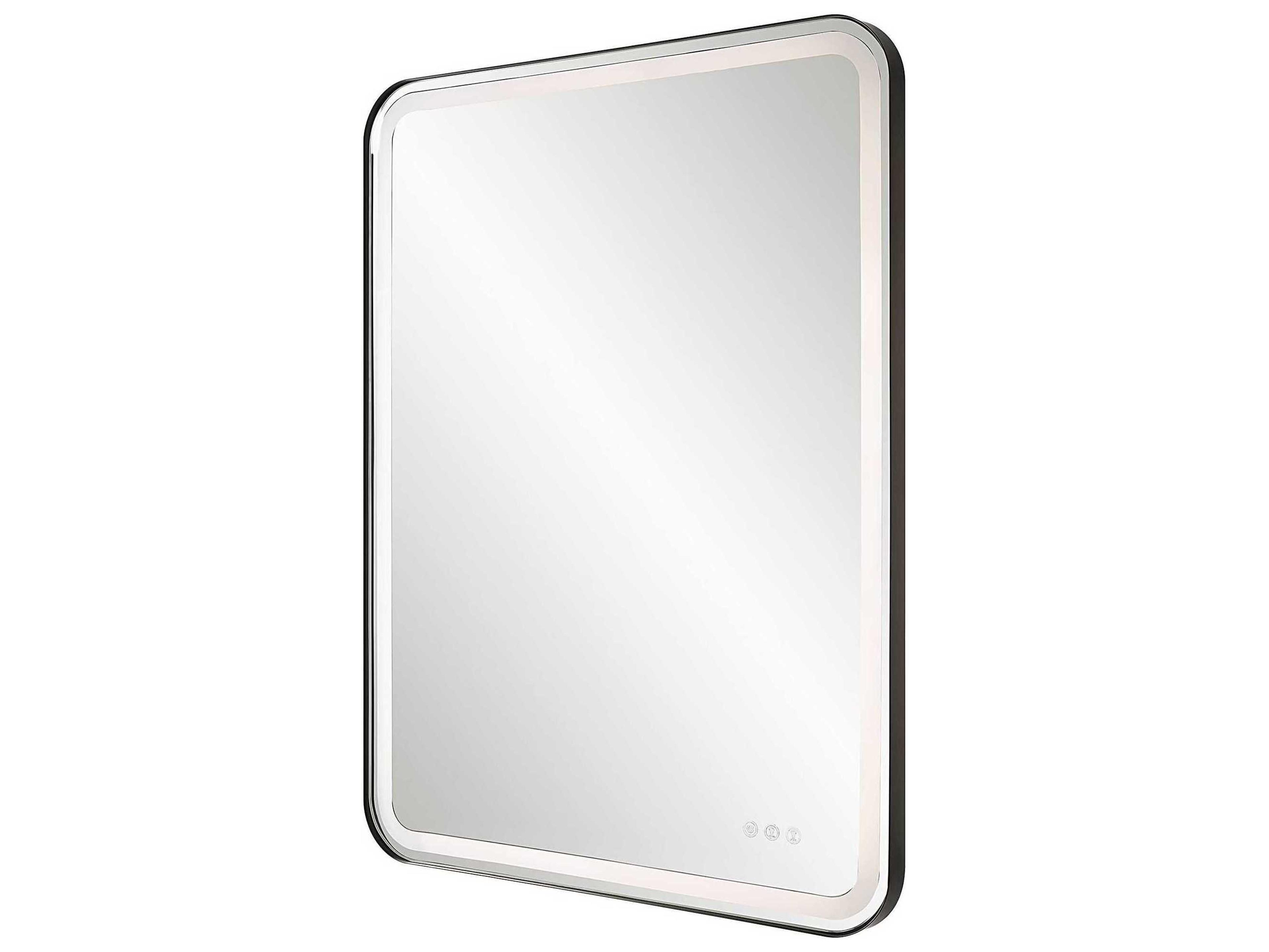 Uttermost Crofton Lighted Rectangular Wall Mirror