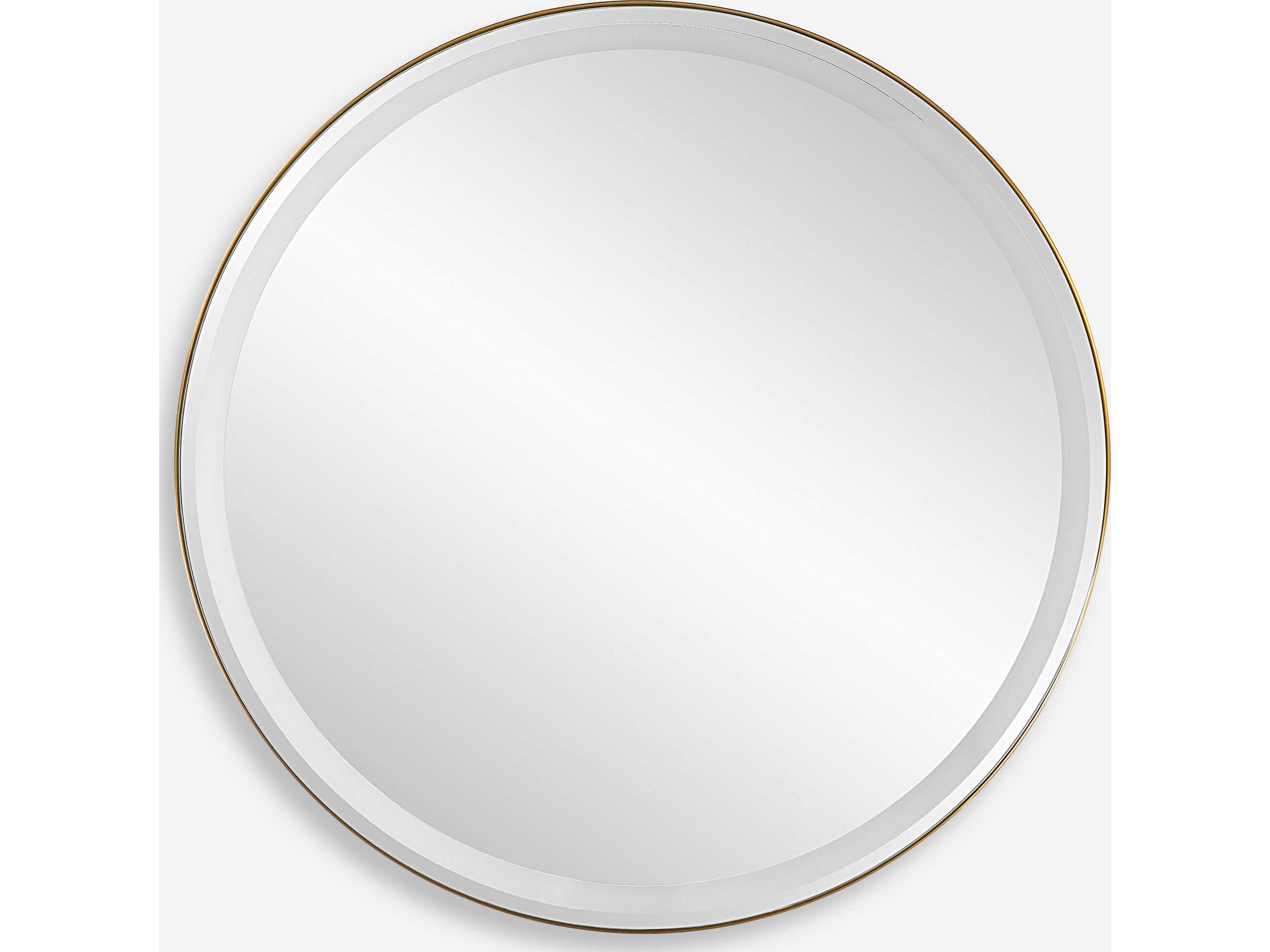 Crofton Lighted Round Wall Mirror