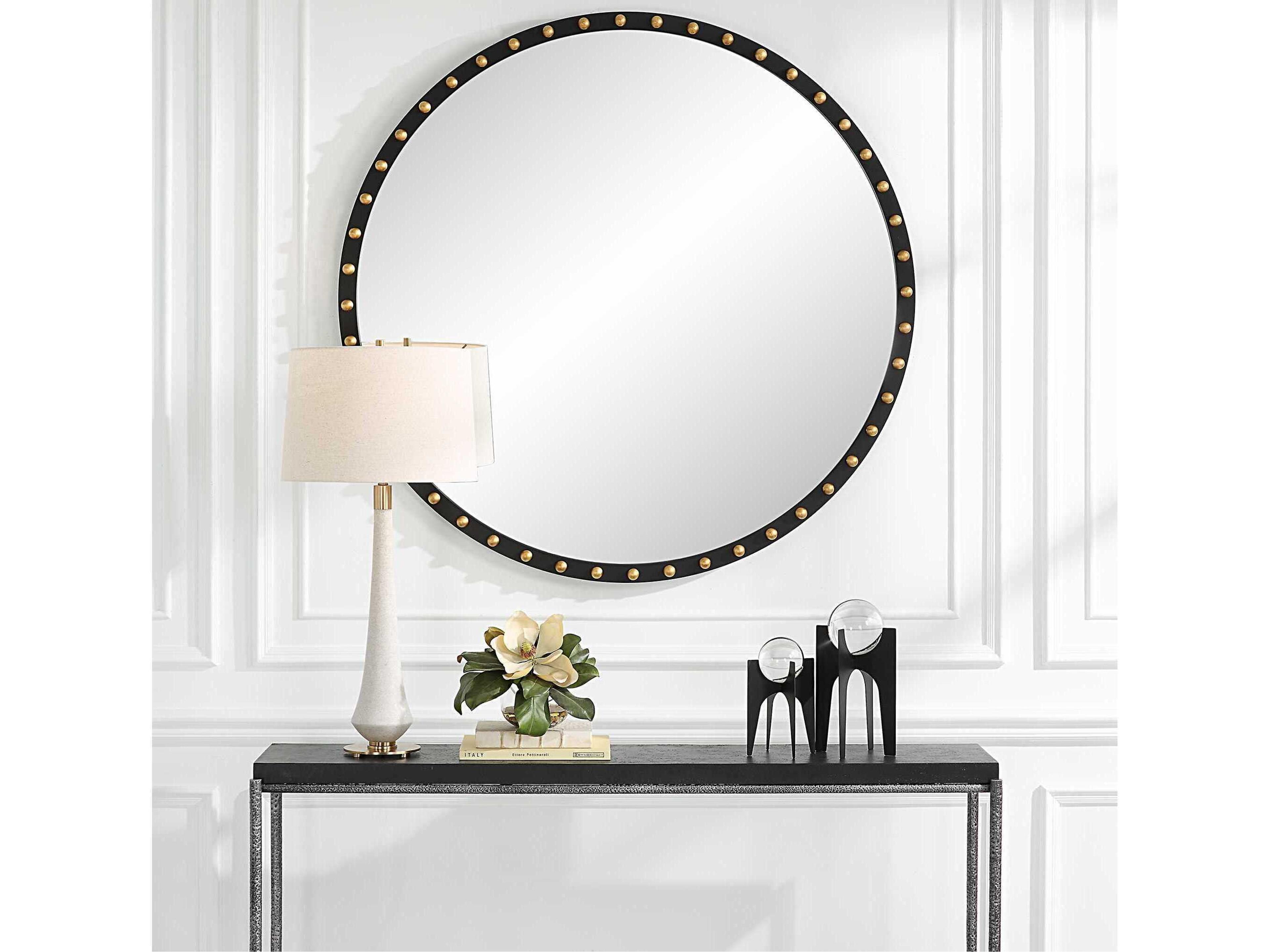 Uttermost Sele Round Wall Mirror