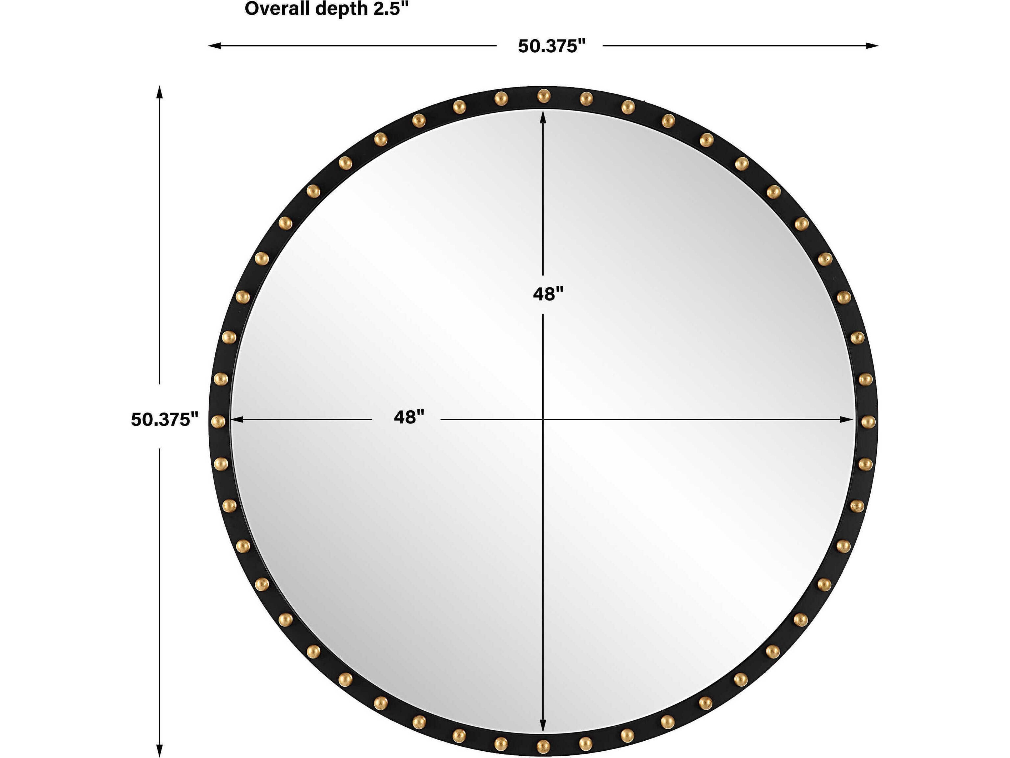 Uttermost Sele Round Wall Mirror