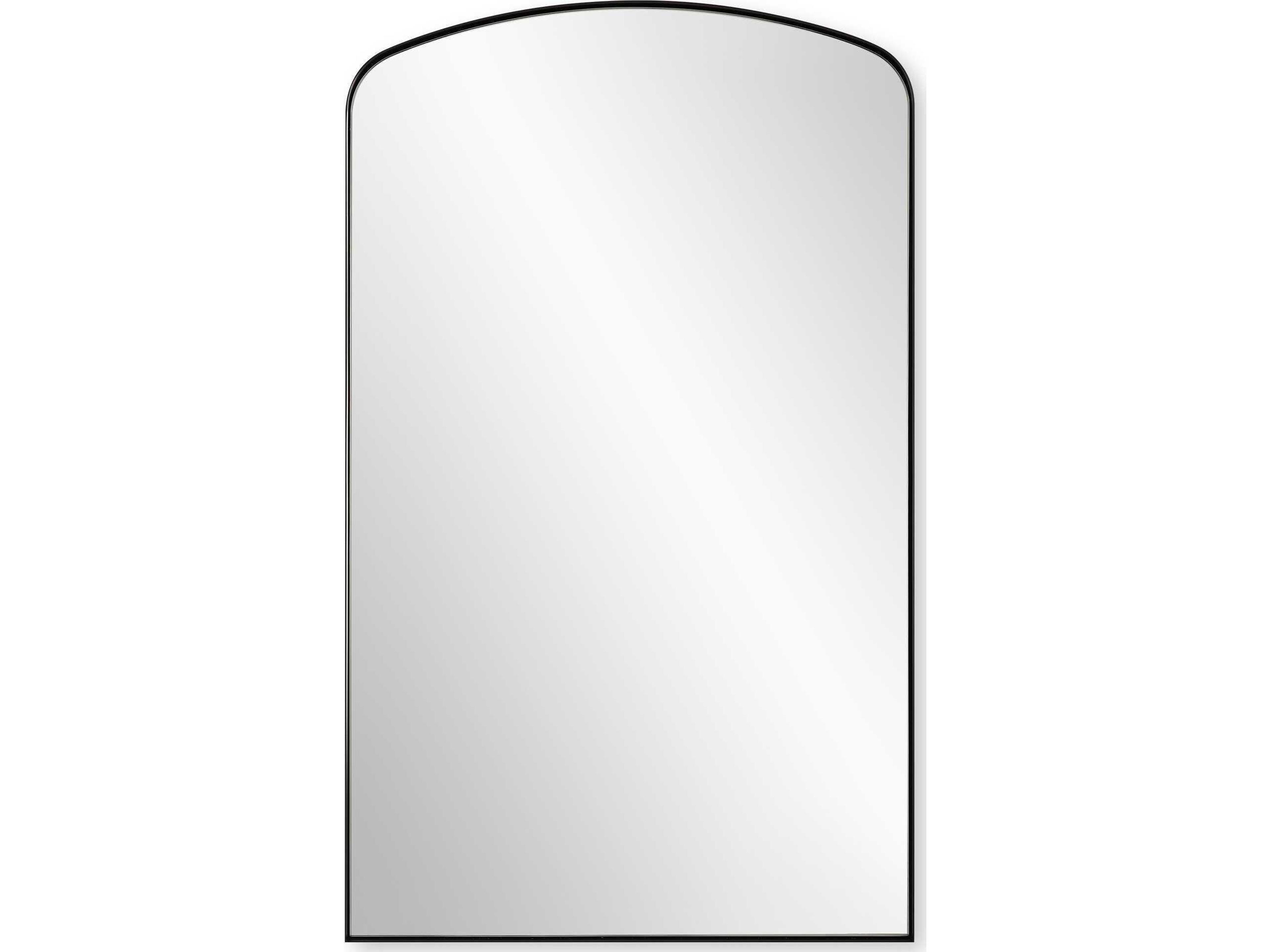 Tordera Satin Black Wall Mirror