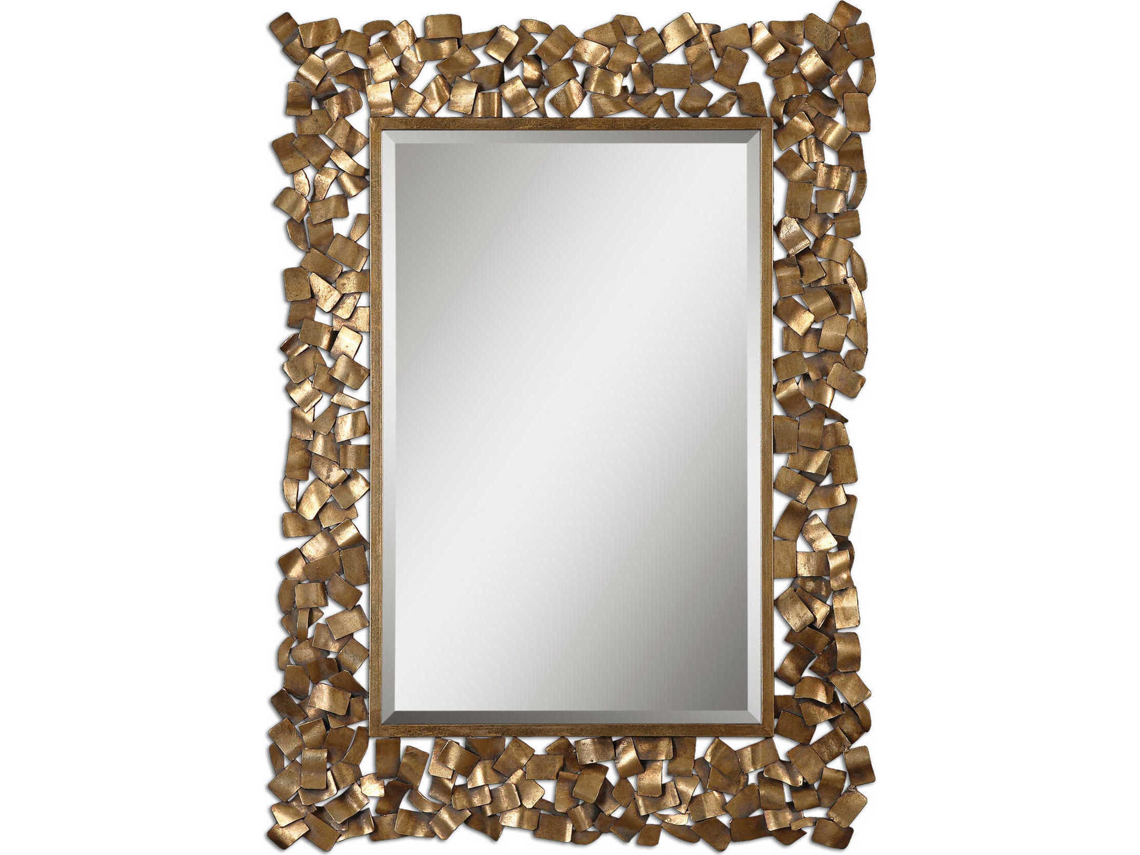 Uttermost Capulin Antique Gold Wall Mirror
