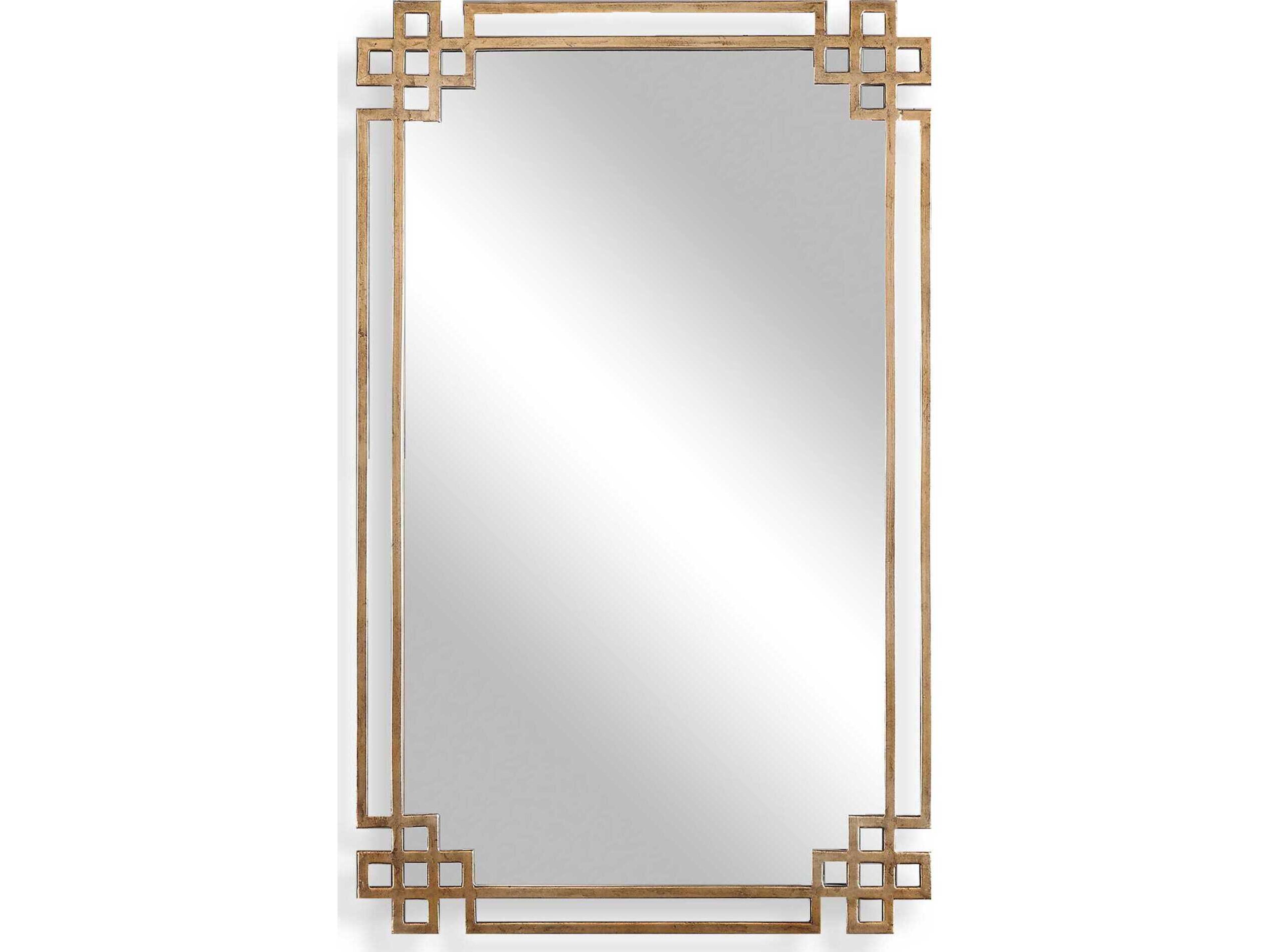 Uttermost Devoll Rectangular Antique Gold Wall Mirror