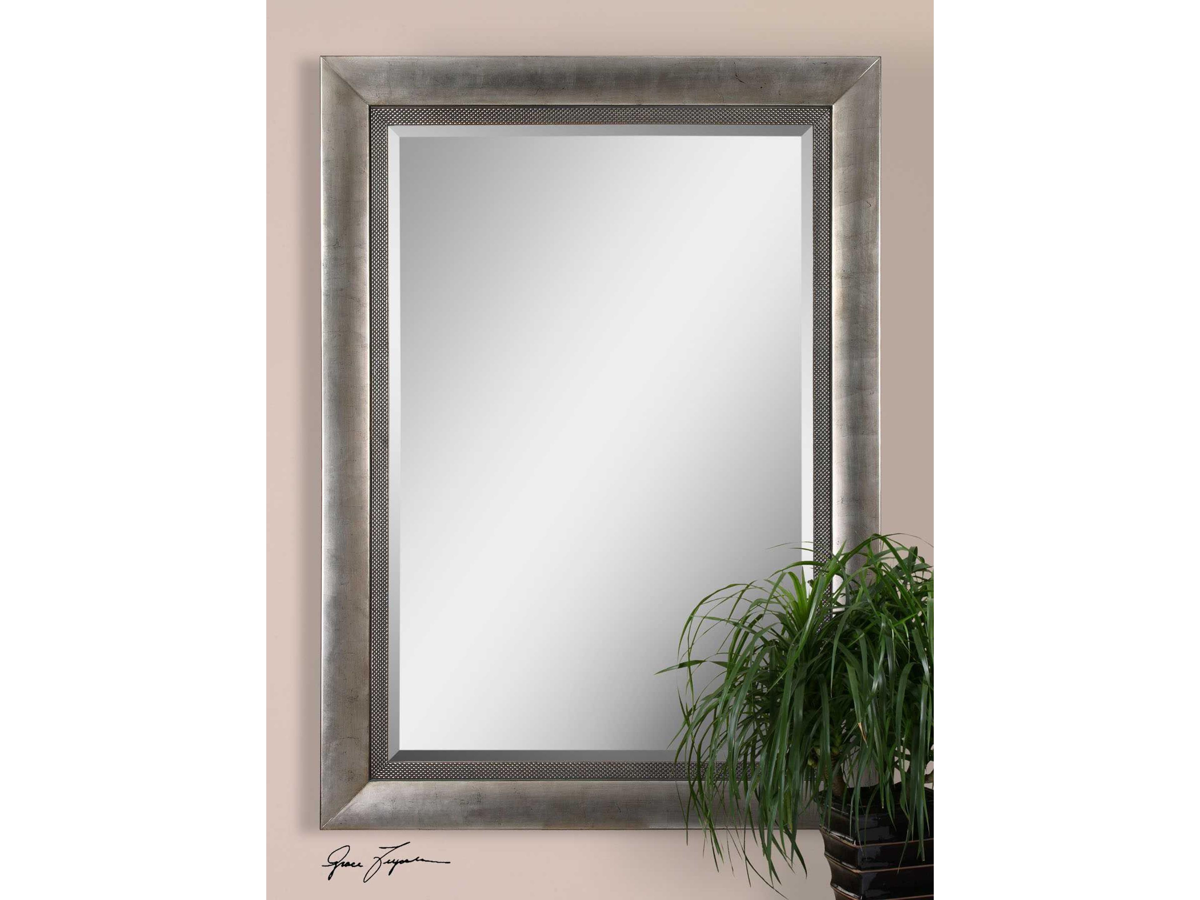 Uttermost Gilford Antique Silver Wall Mirror