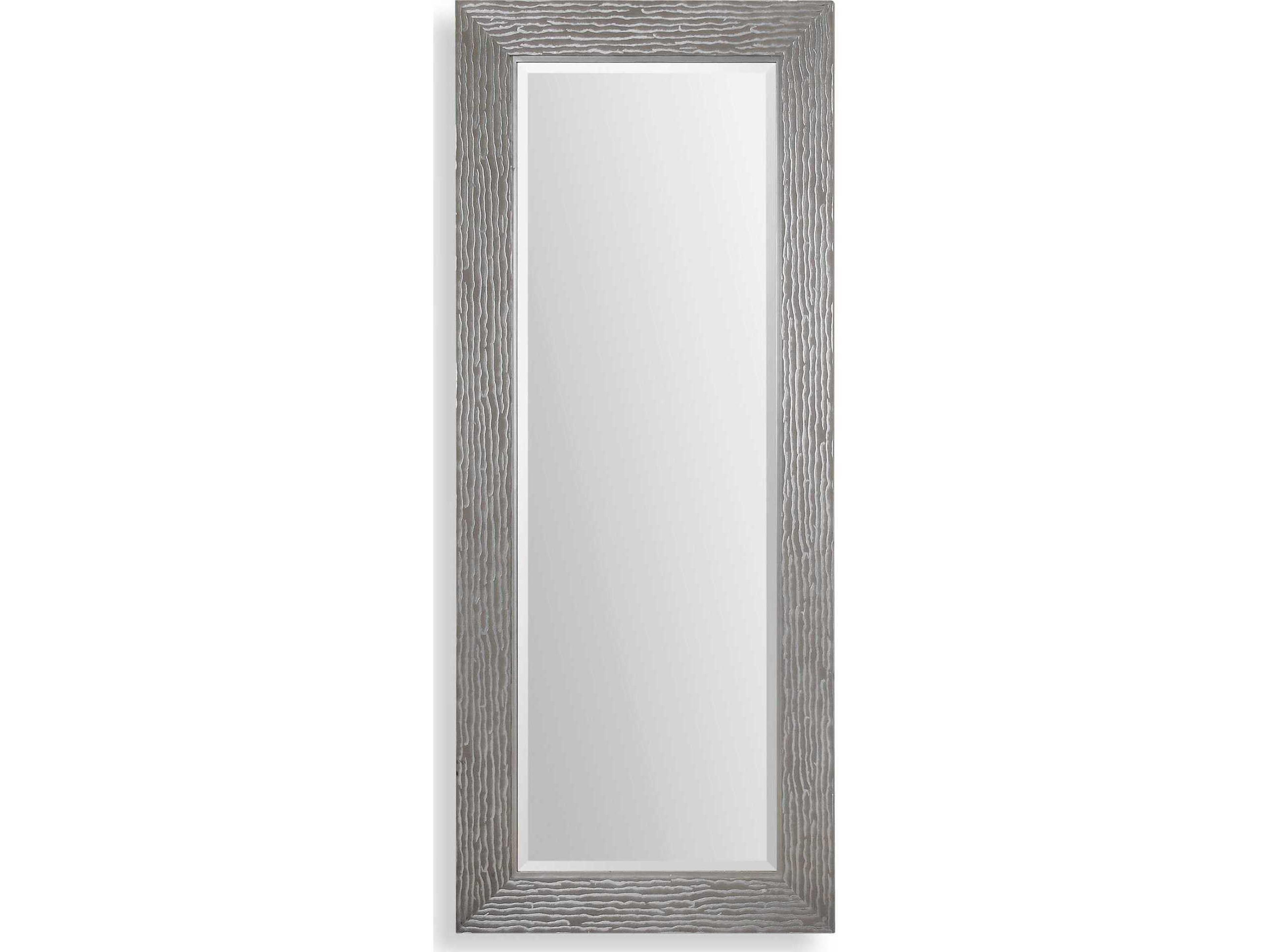 Uttermost Amadeus Large Silver Floor Mirror