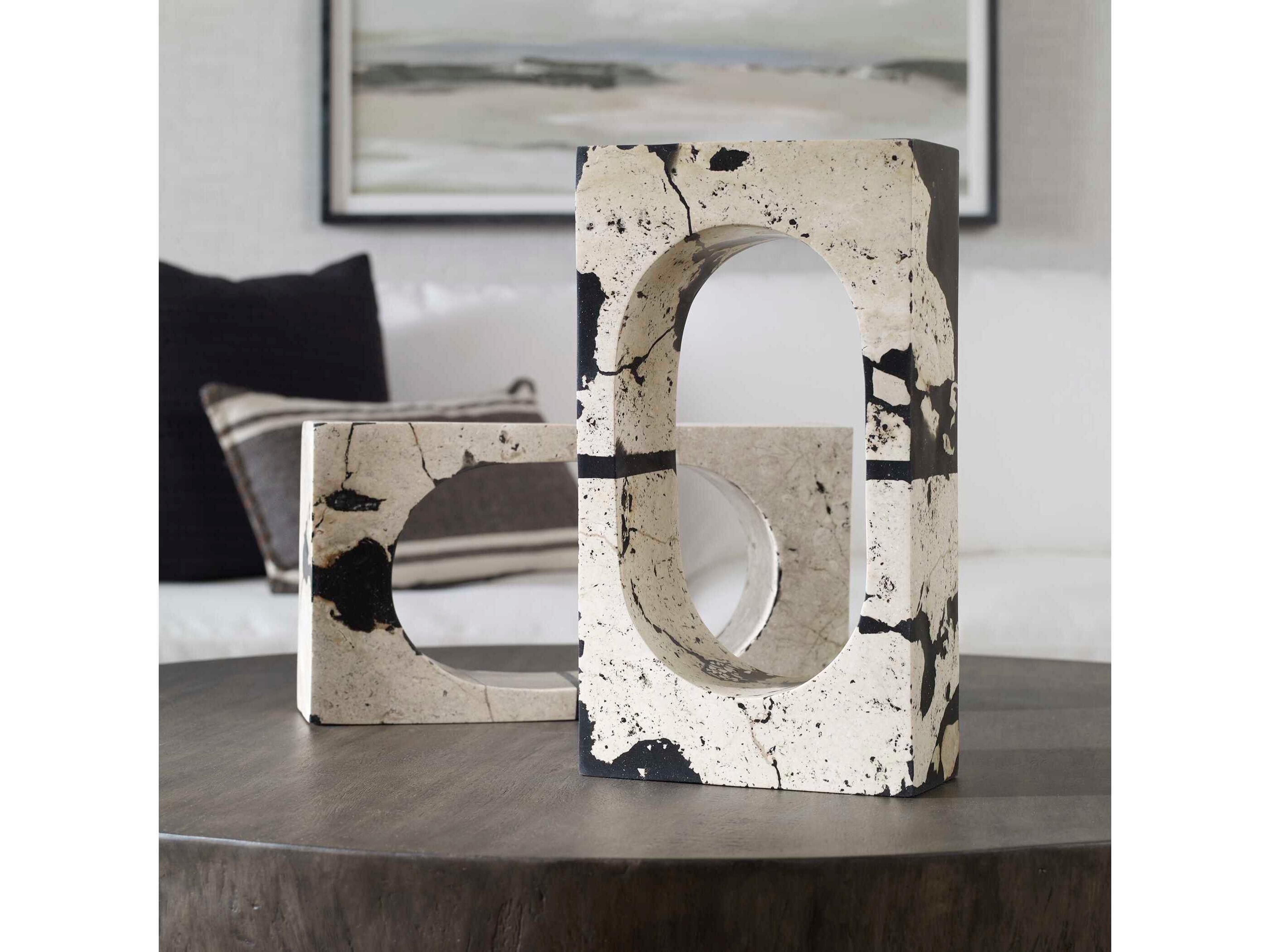 Uttermost Nouveau Natural White Sculpture