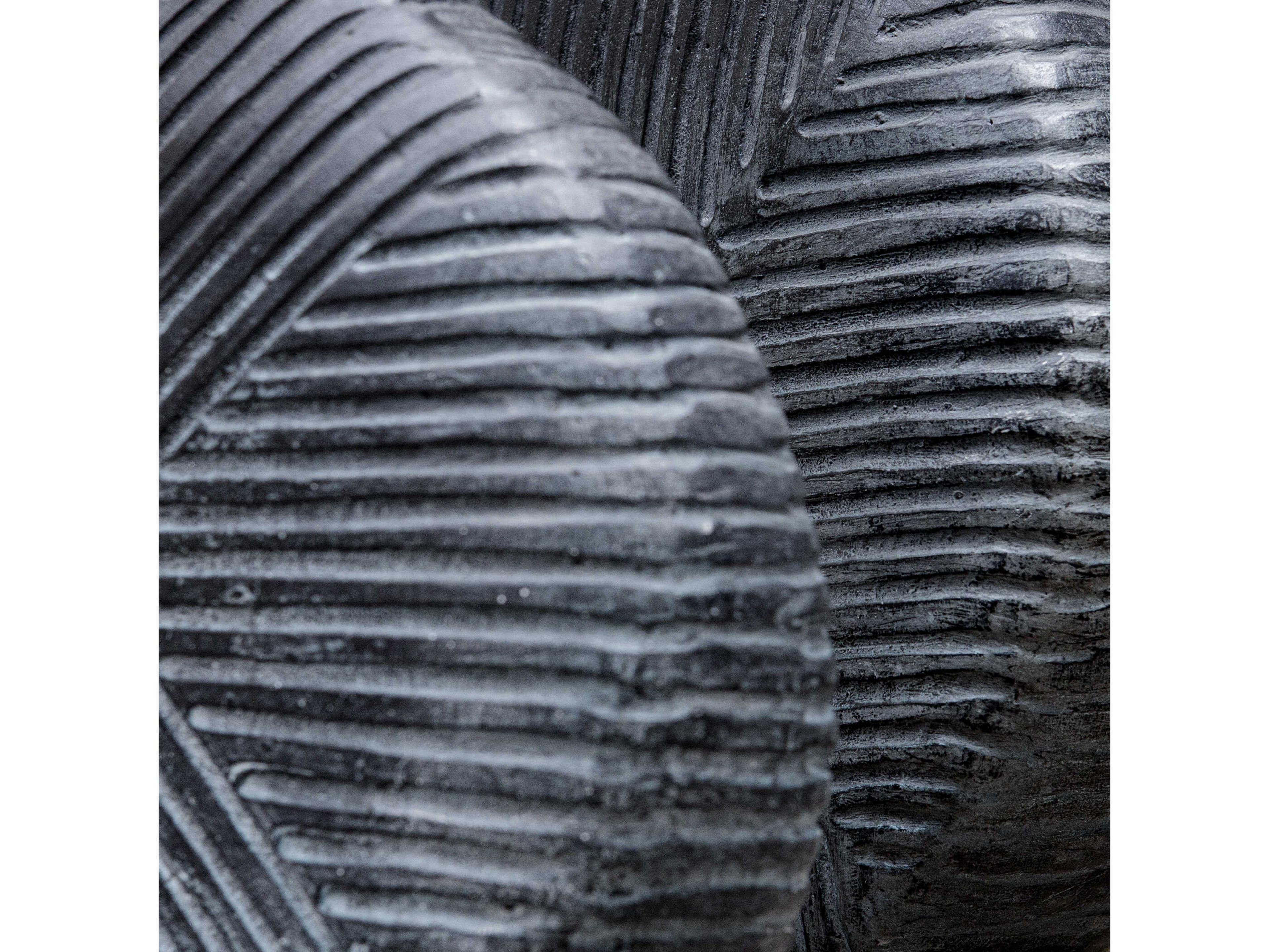 Uttermost Viewpoint Aged Black Vase Set of 2