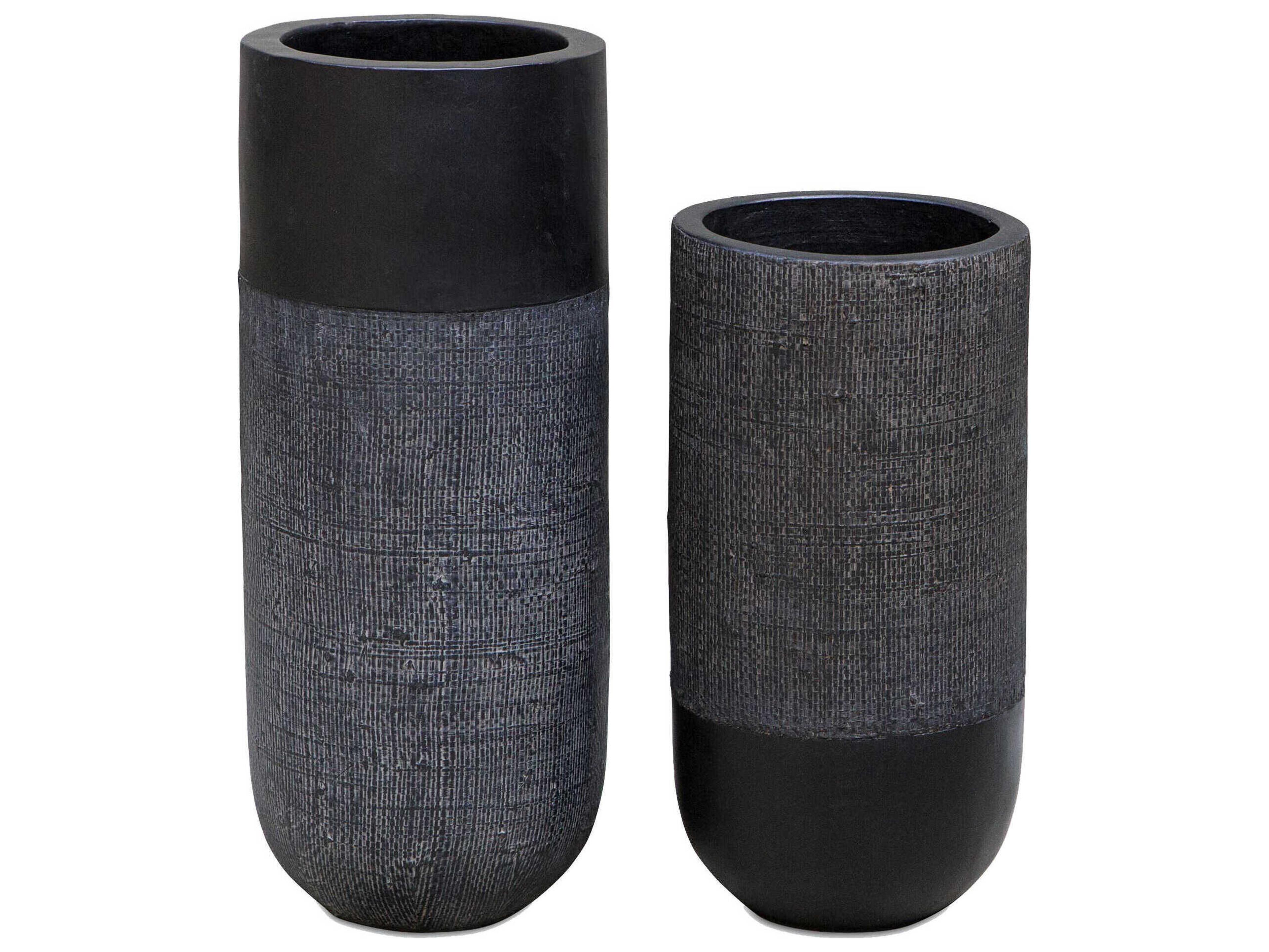 Woven Shadow Vase Set of 2