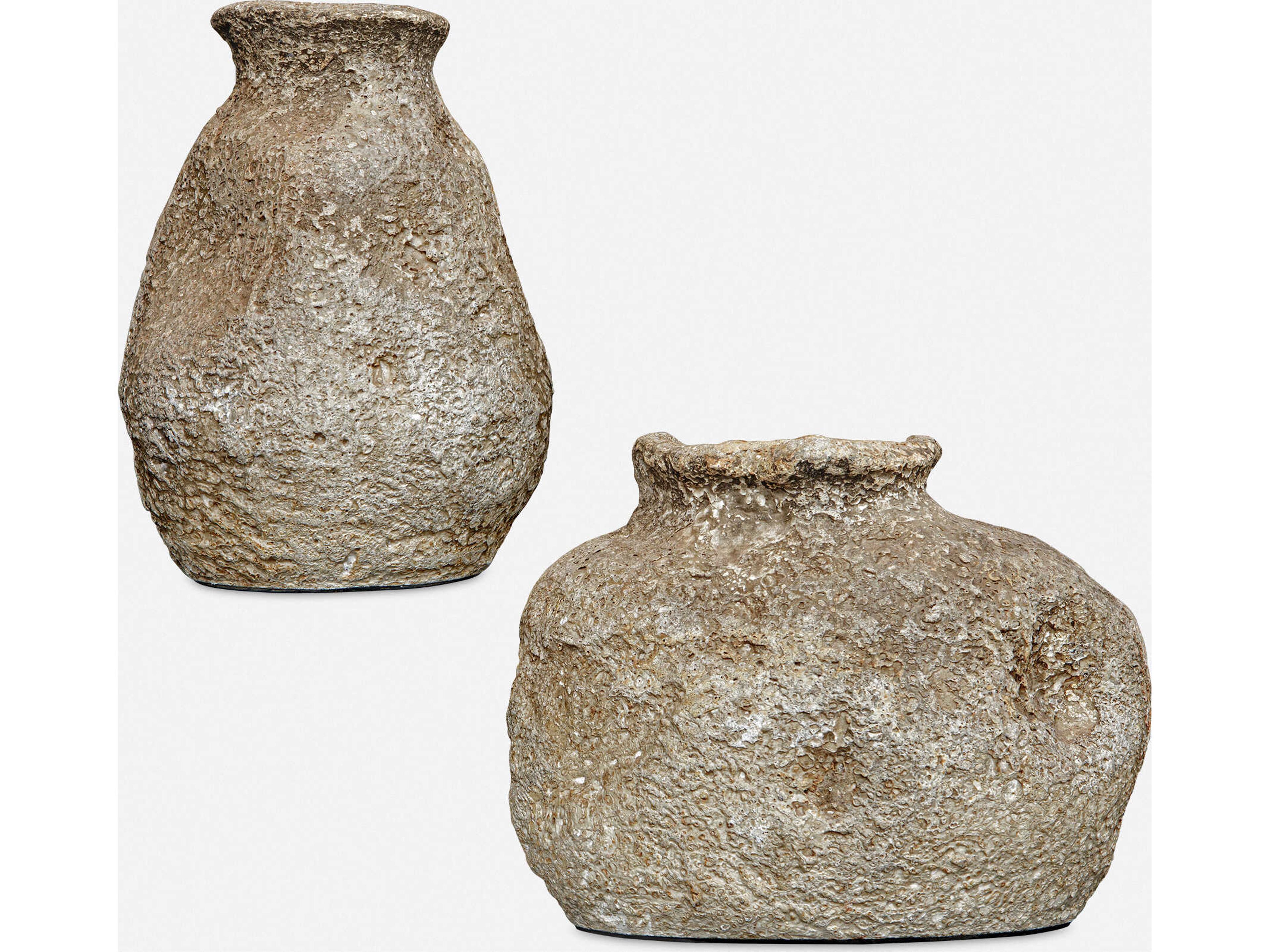 Ancient Echos Vases Set of 2